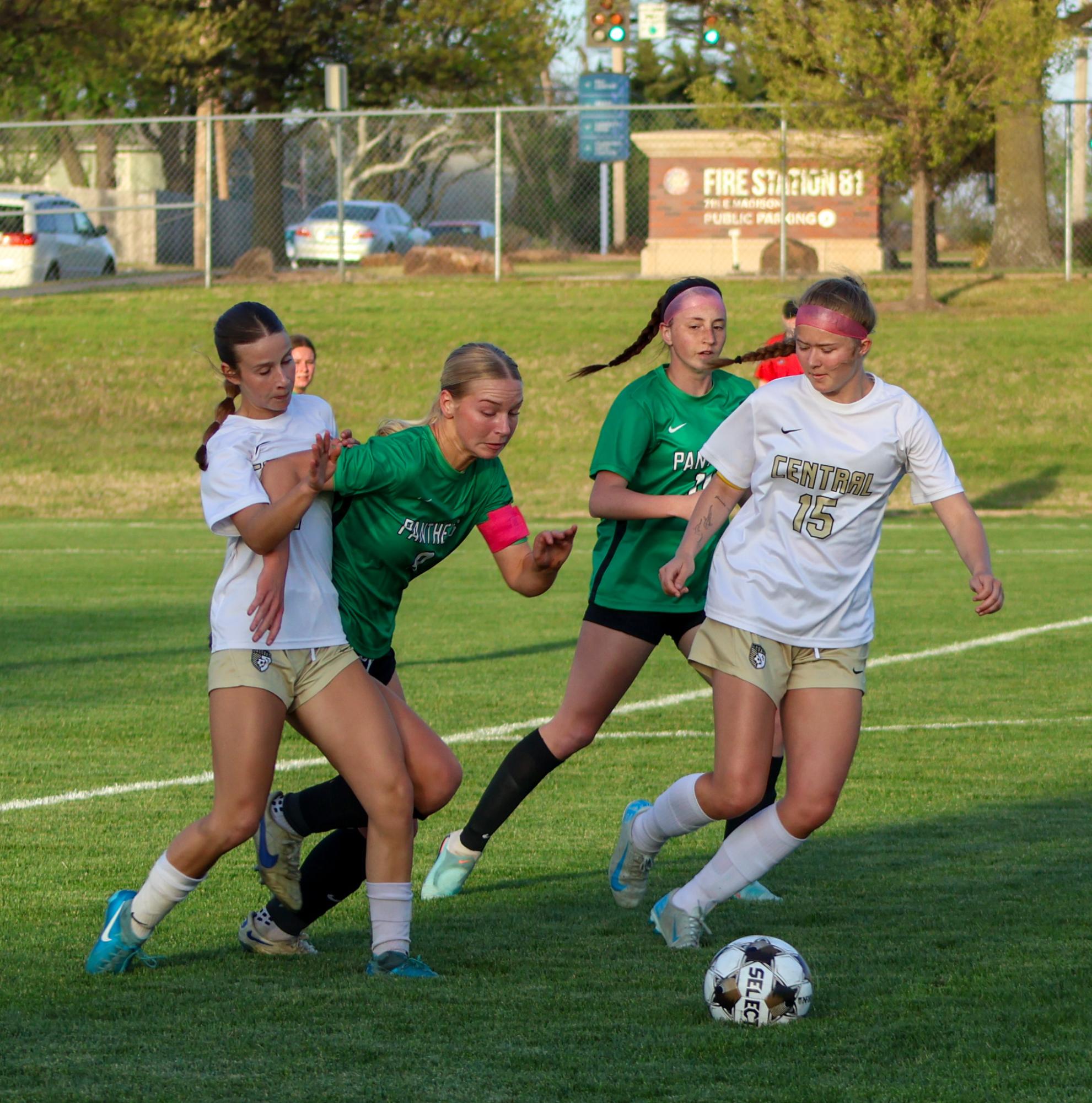 Girls Varsity Soccer Against  Andover Central
