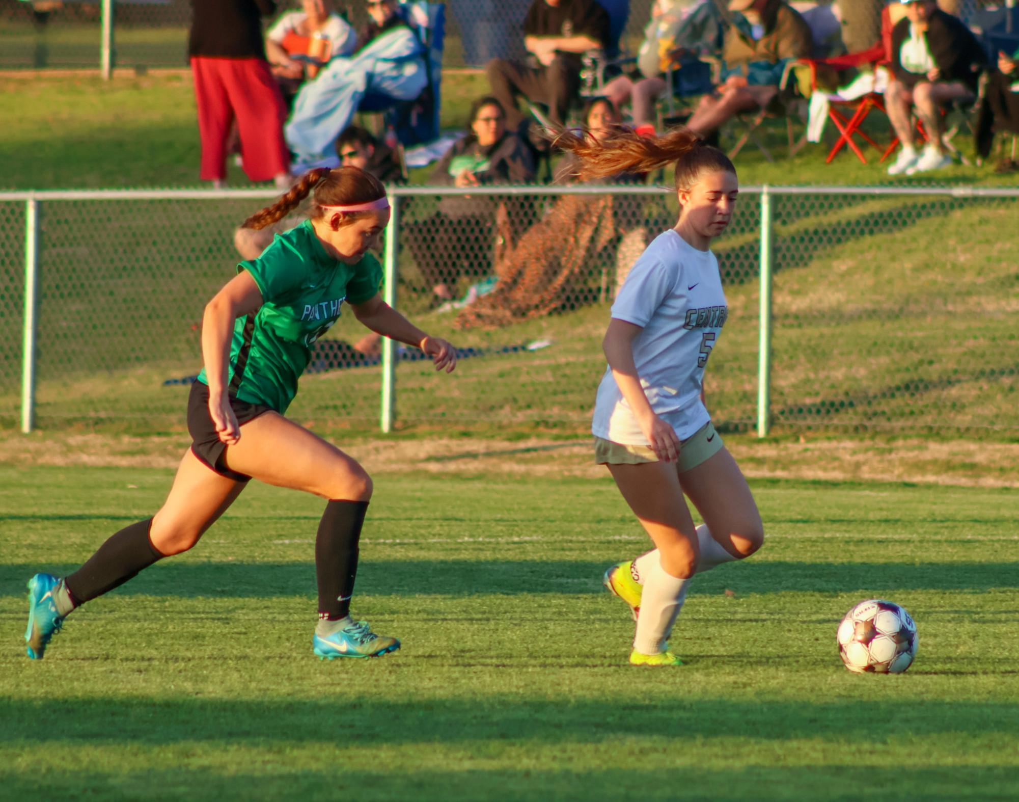Girls Varsity Soccer Against  Andover Central