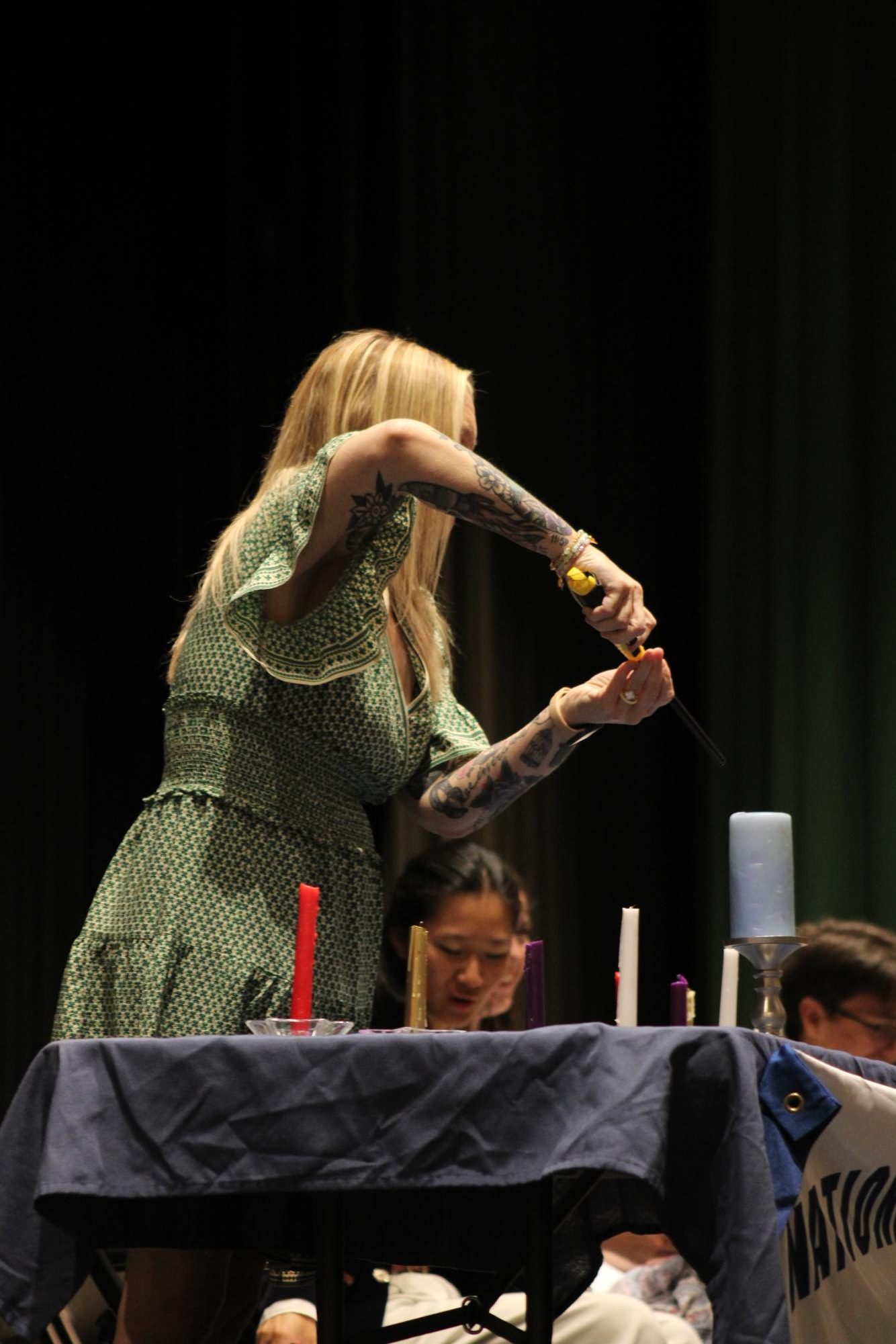 NHS Inductions (Photos by Bree Stuhlsatz)
