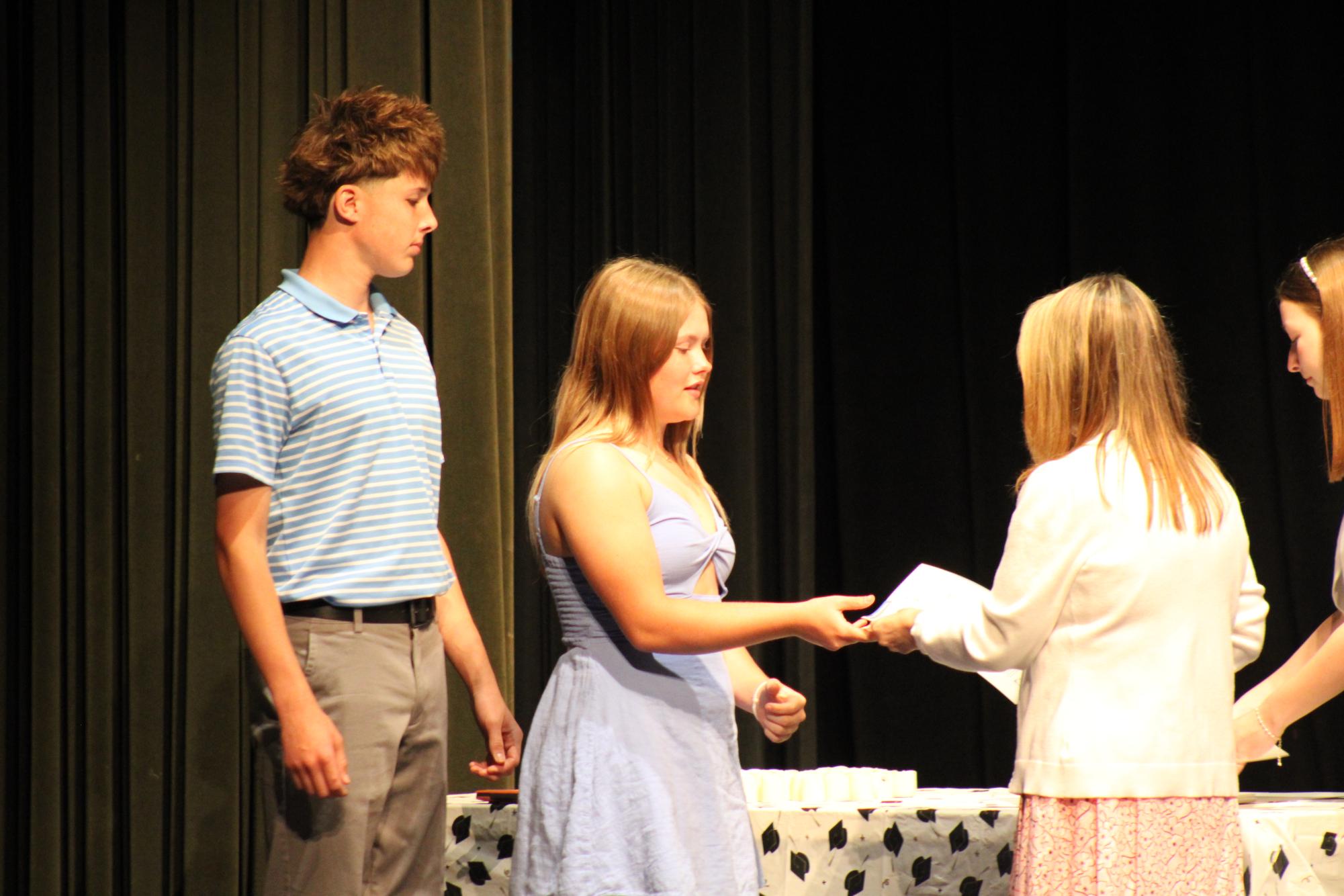 NHS Inductions (Photos by Bree Stuhlsatz)