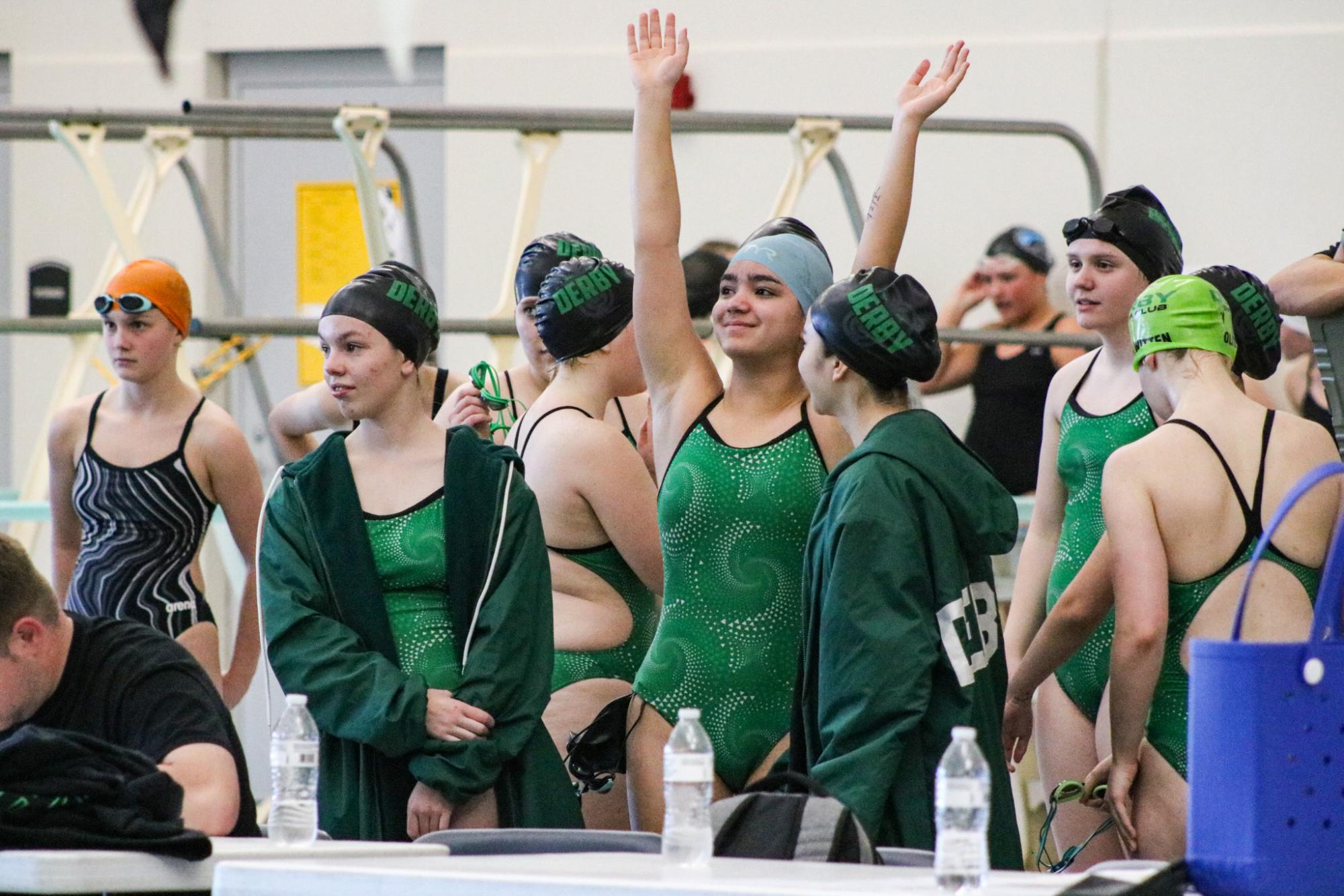 Girls Swim at Campus (Photos by Kaelyn Kissack)