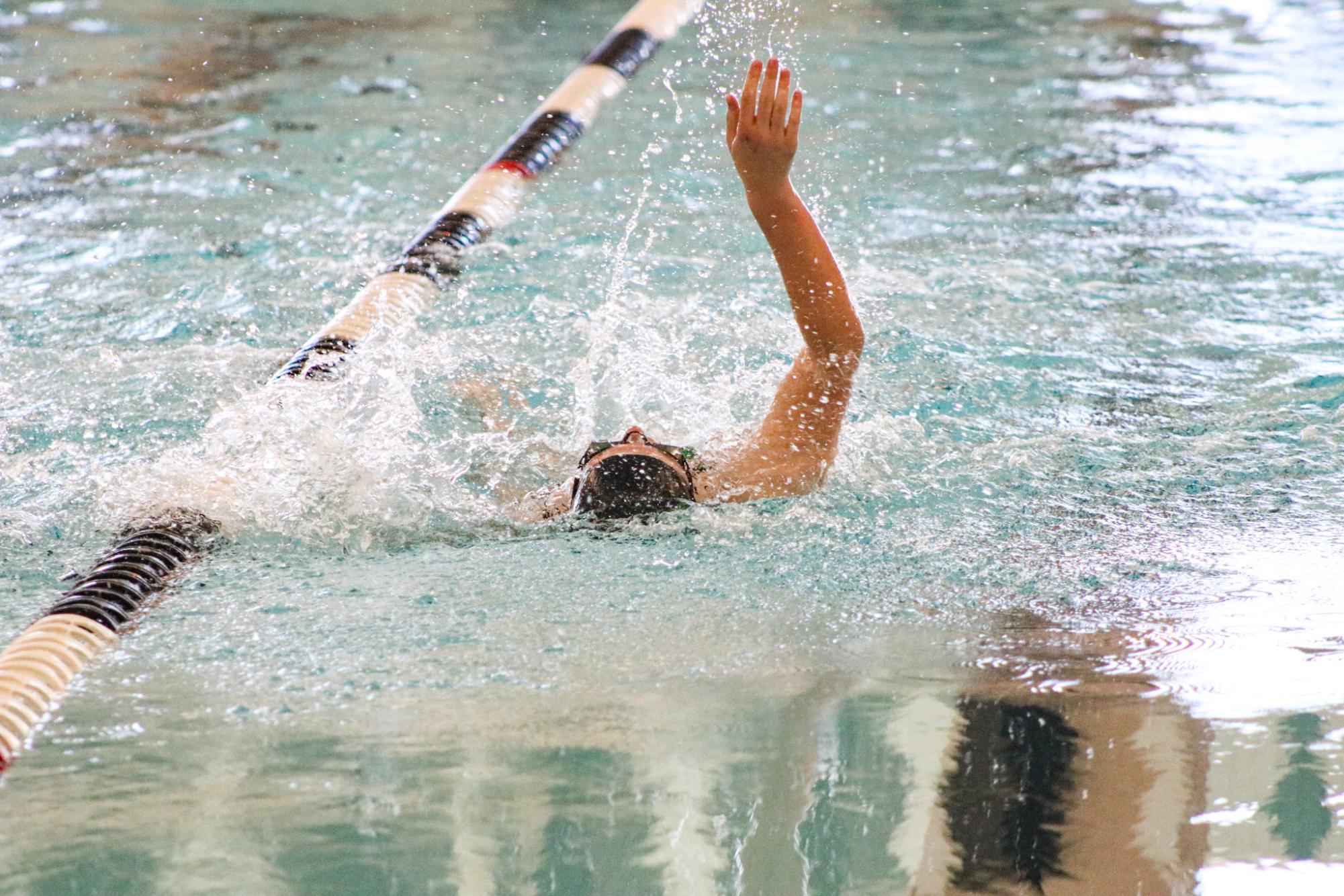 Girls Swim at Campus (Photos by Kaelyn Kissack)