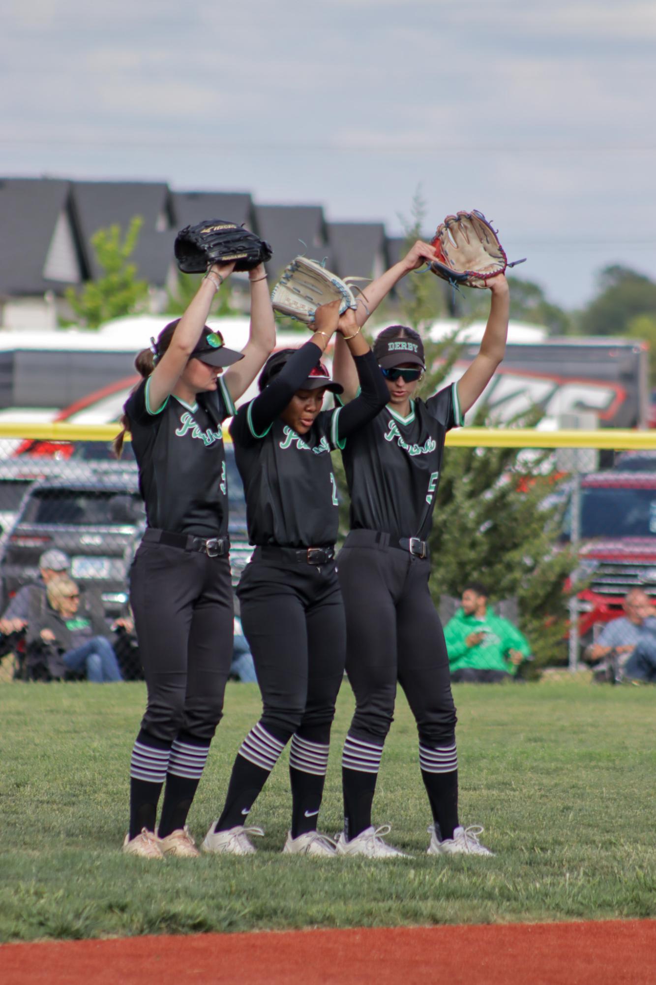 Varsity Softball Senior Night vs. Maize (Photos by Madison Hite)