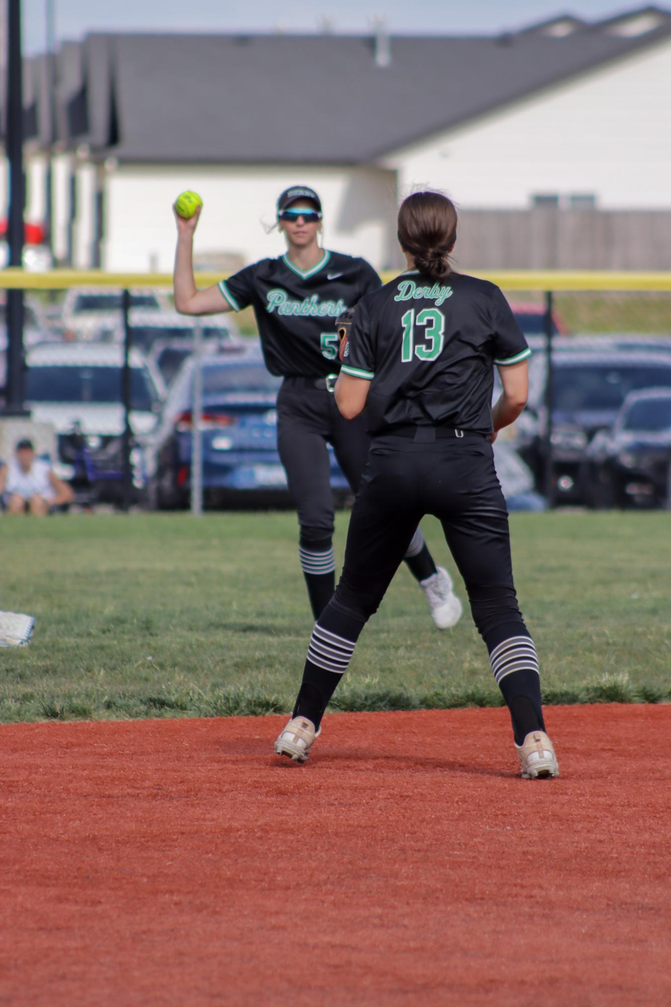 Varsity Softball Senior Night vs. Maize (Photos by Madison Hite)