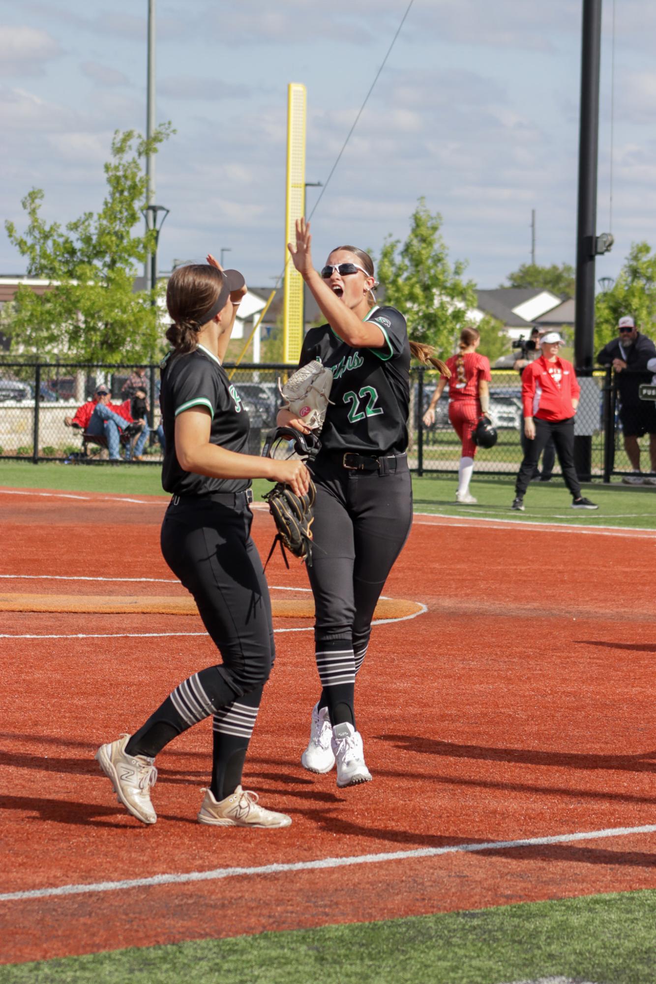 Varsity Softball Senior Night vs. Maize (Photos by Madison Hite)