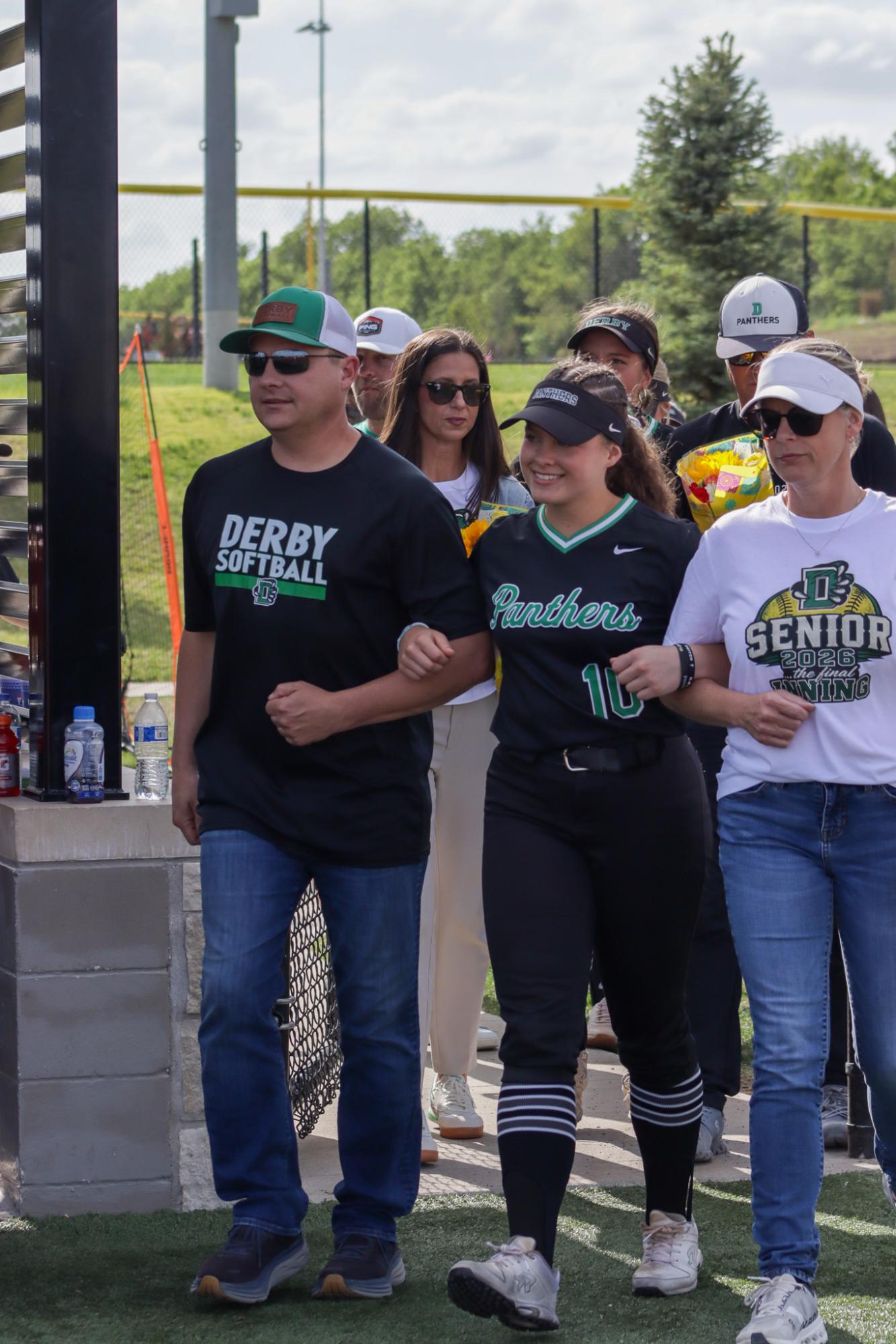 Varsity Softball Senior Night vs. Maize (Photos by Madison Hite)