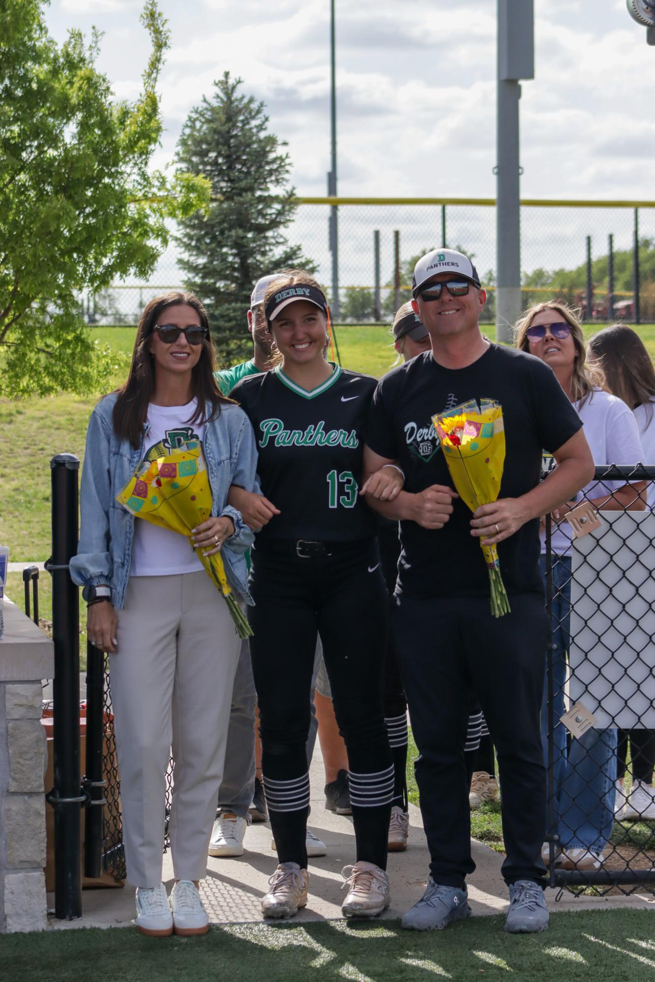 Varsity Softball Senior Night vs. Maize (Photos by Madison Hite)