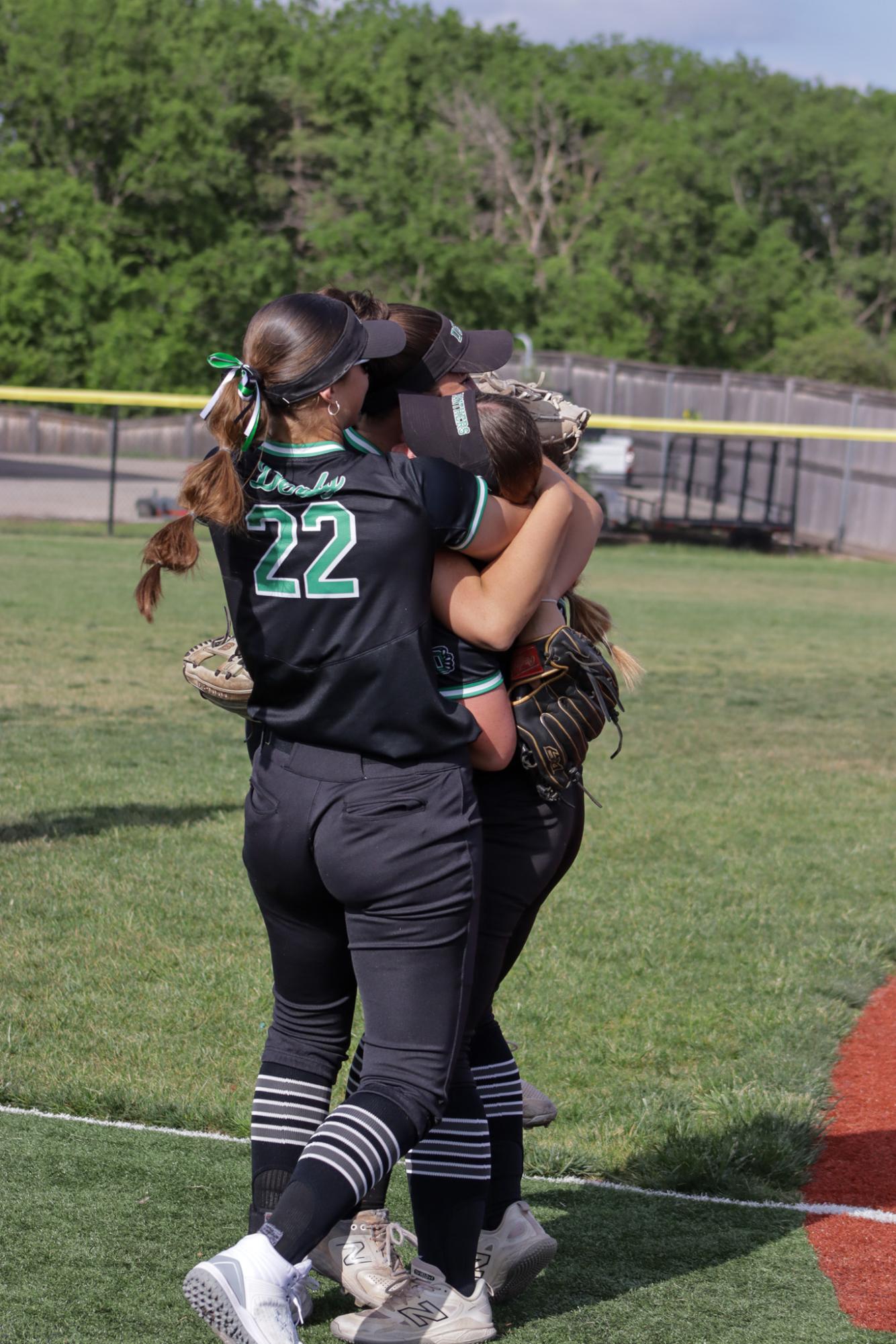 Varsity Softball Senior Night vs. Maize (Photos by Madison Hite)
