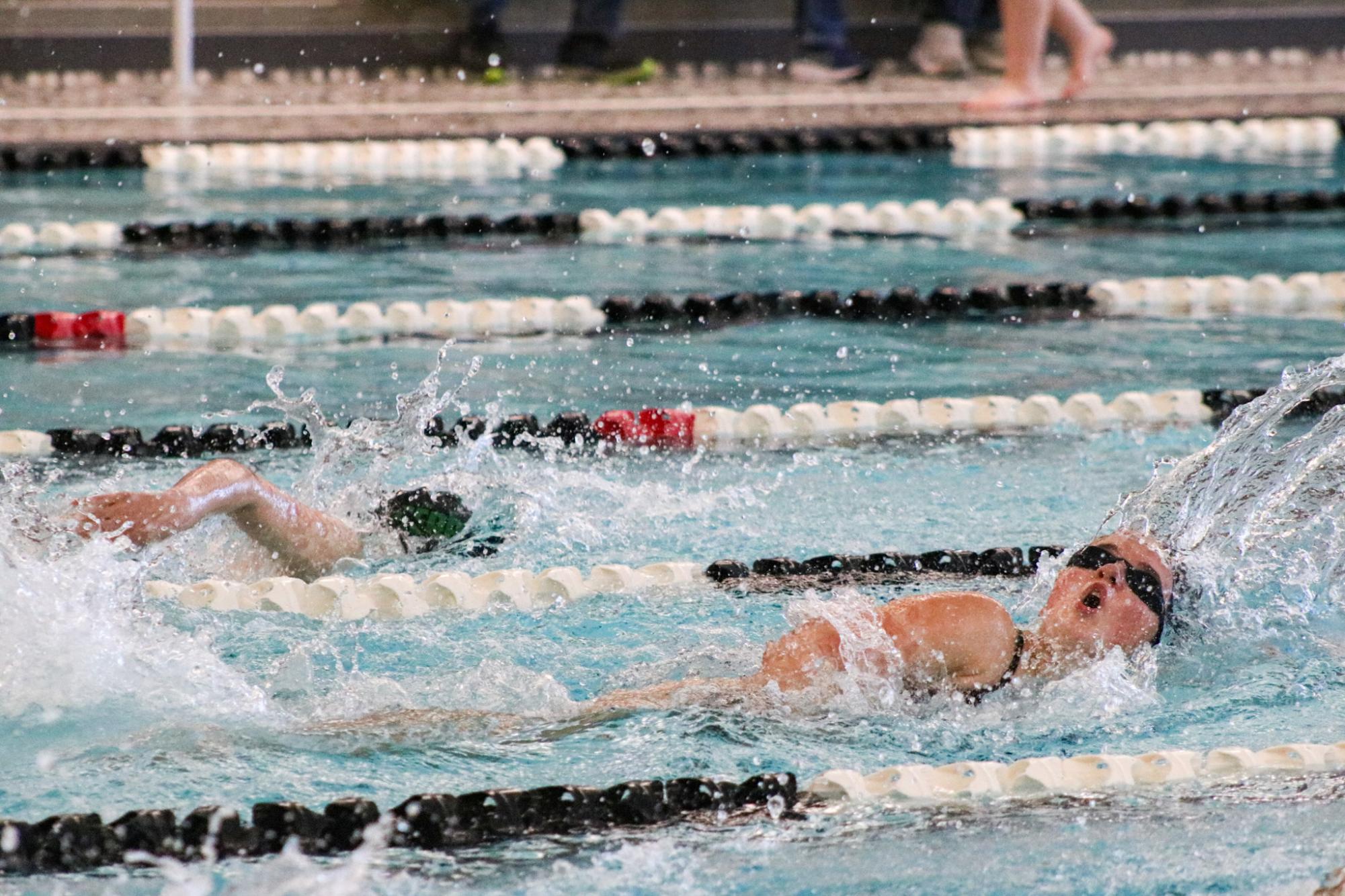 Girls Swim at Campus (Photos by Kaelyn Kissack)
