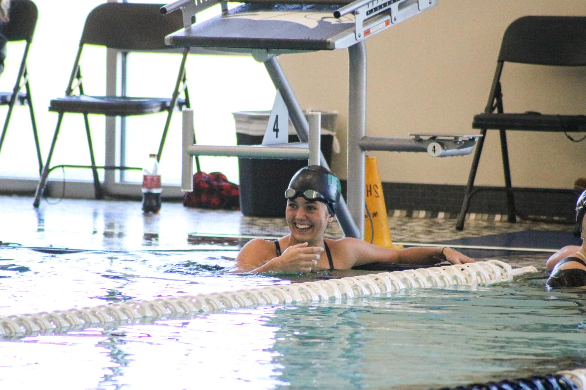 Girls Swim at Campus (Photos by Kaelyn Kissack)