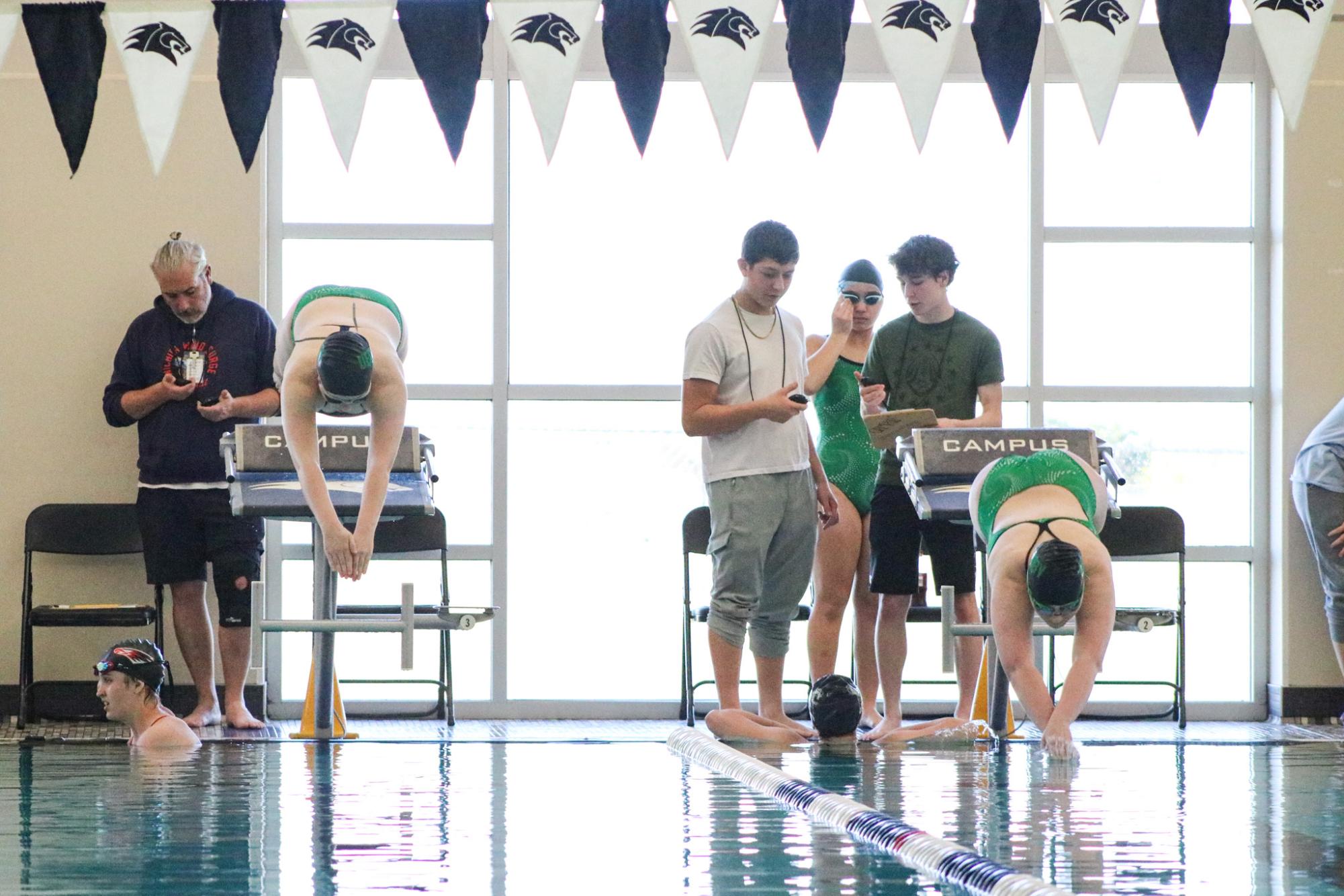 Girls Swim at Campus (Photos by Kaelyn Kissack)