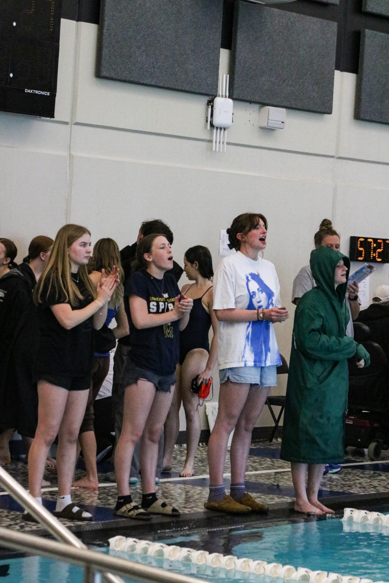 Girls Swim at Campus (Photos by Kaelyn Kissack)