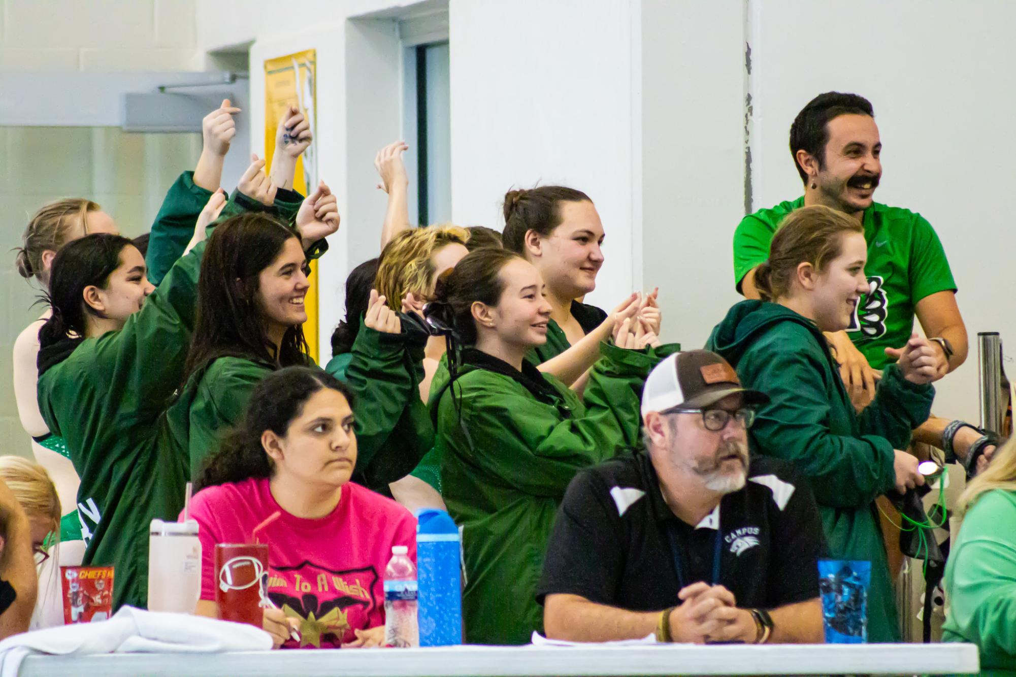 Swim and Dive Meet at Campus (By Ava Phouangmala)