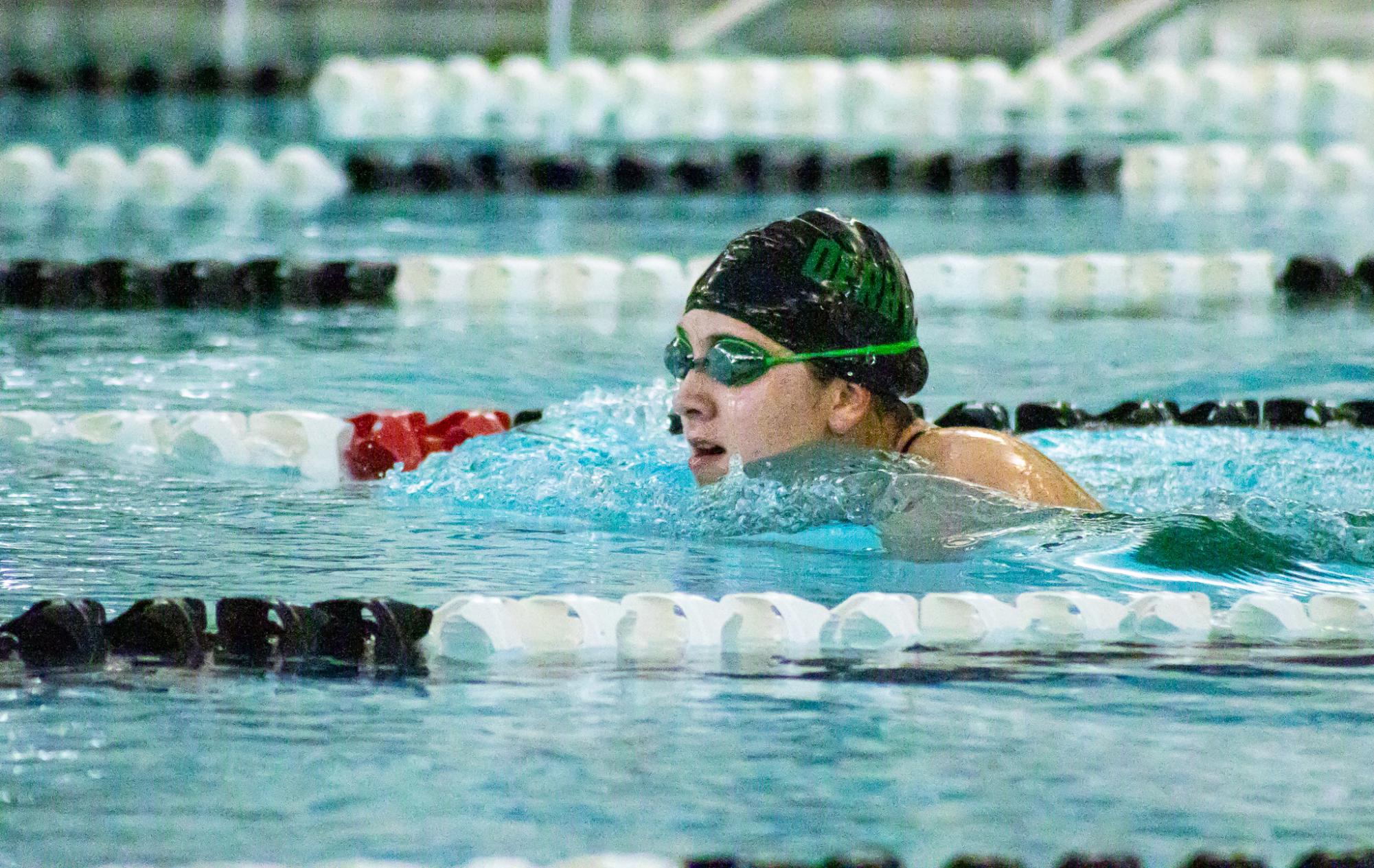Swim and Dive Meet at Campus (By Ava Phouangmala)