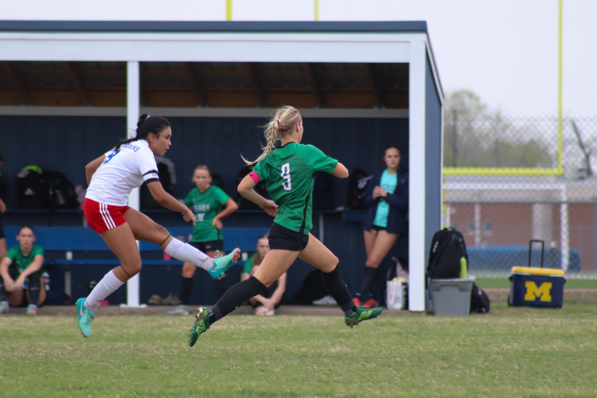 Girls Varsity soccer vs. Dodge (Photos by Delainey Stephenson)