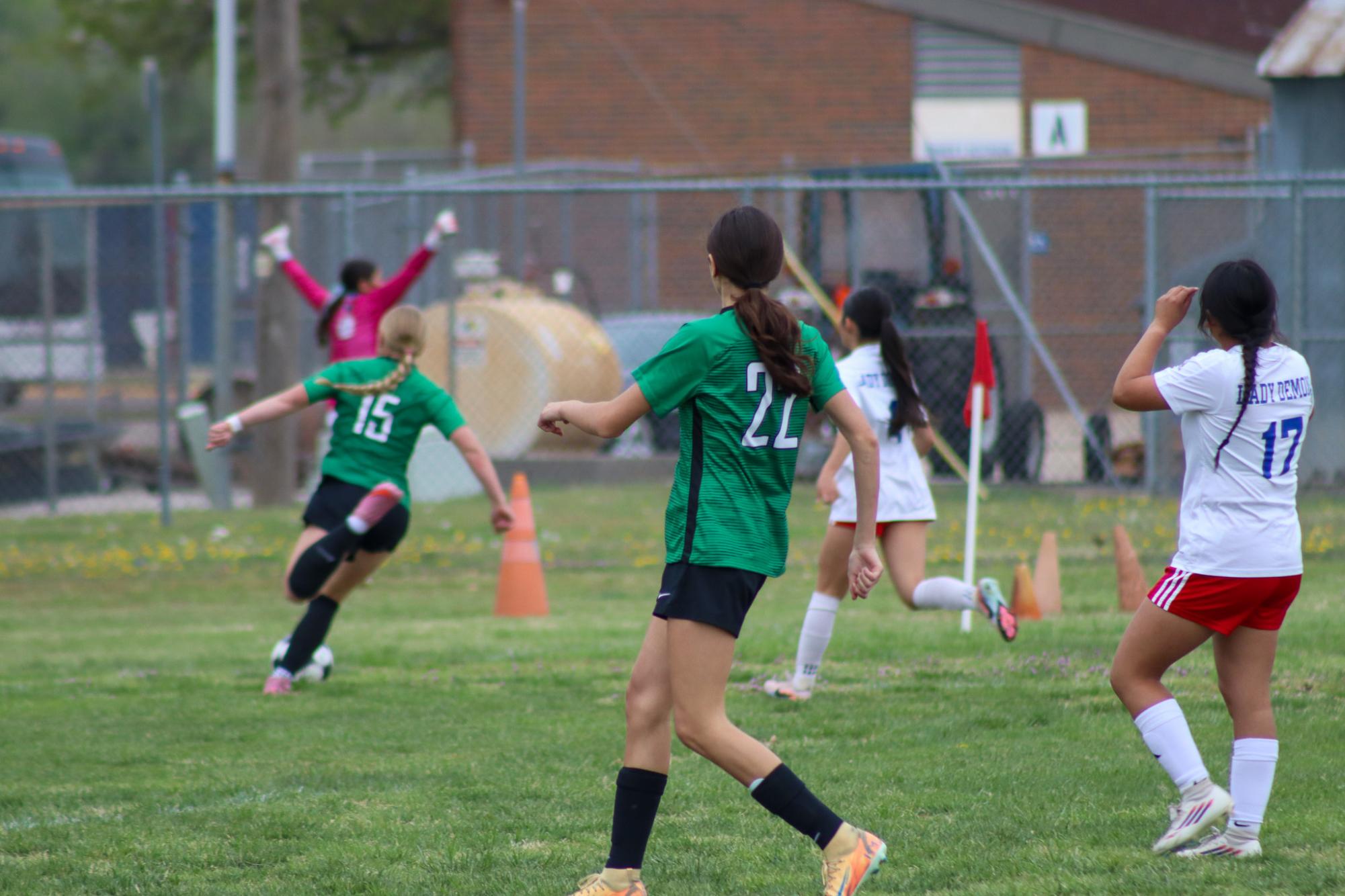 Girls Varsity soccer vs. Dodge (Photos by Delainey Stephenson)
