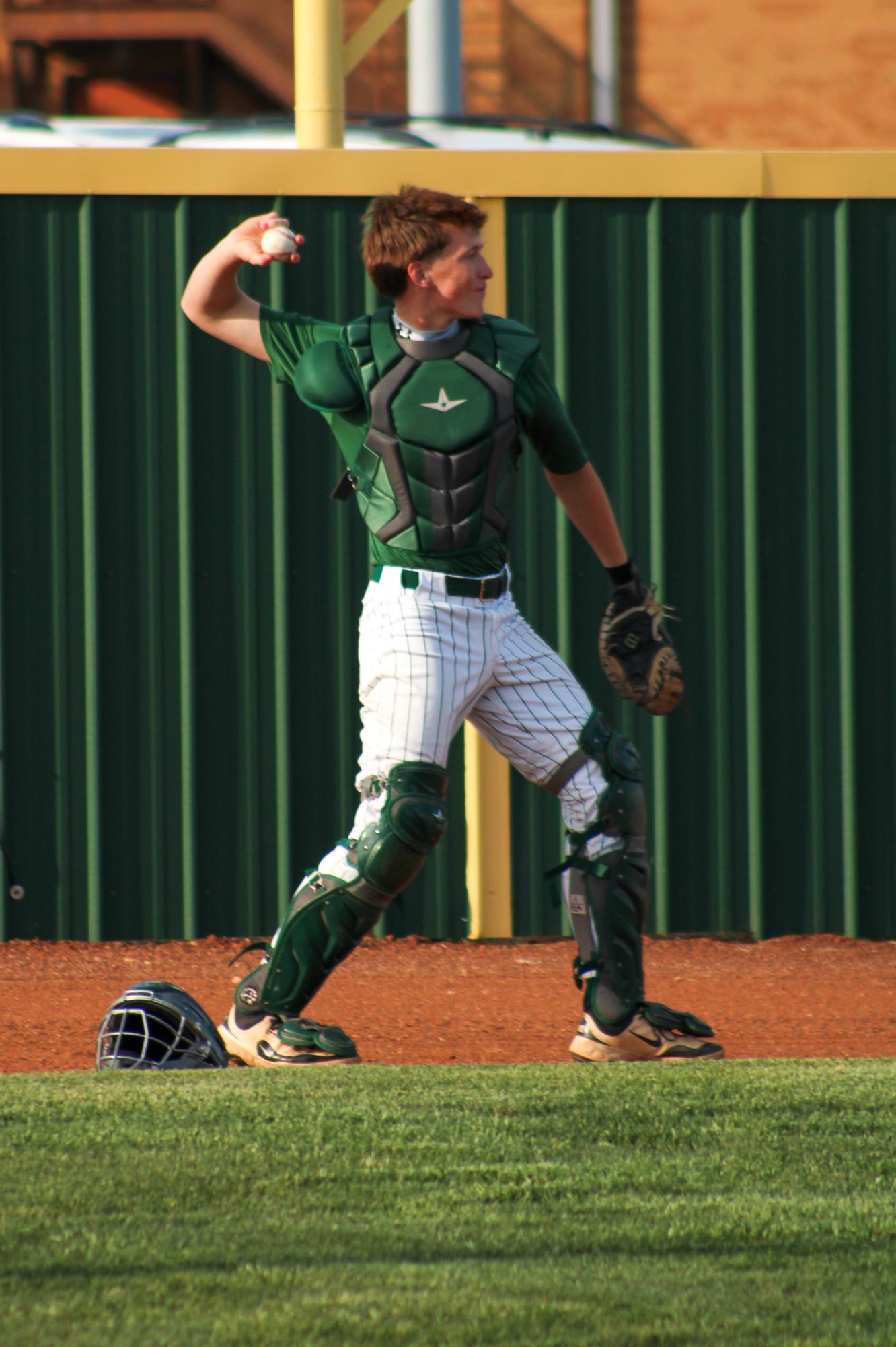 Varsity Baseball vs. Maize ( Photos by Tristan Anderson )
