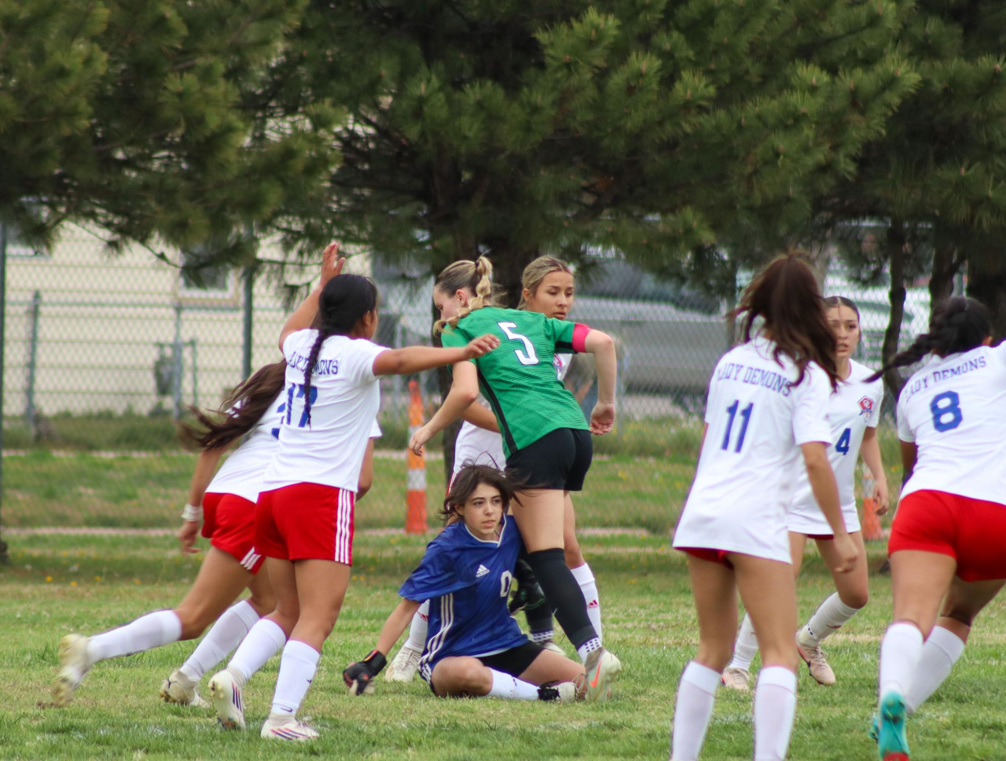 Girls Varsity soccer vs. Dodge (Photos by Delainey Stephenson)