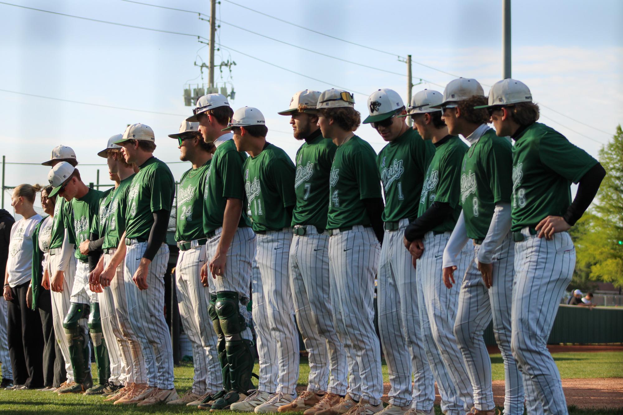 Varsity Baseball vs. Maize ( Photos by Tristan Anderson )