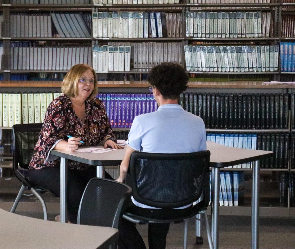Student's Mock Interview (Photos by Isaiah Gabriel)