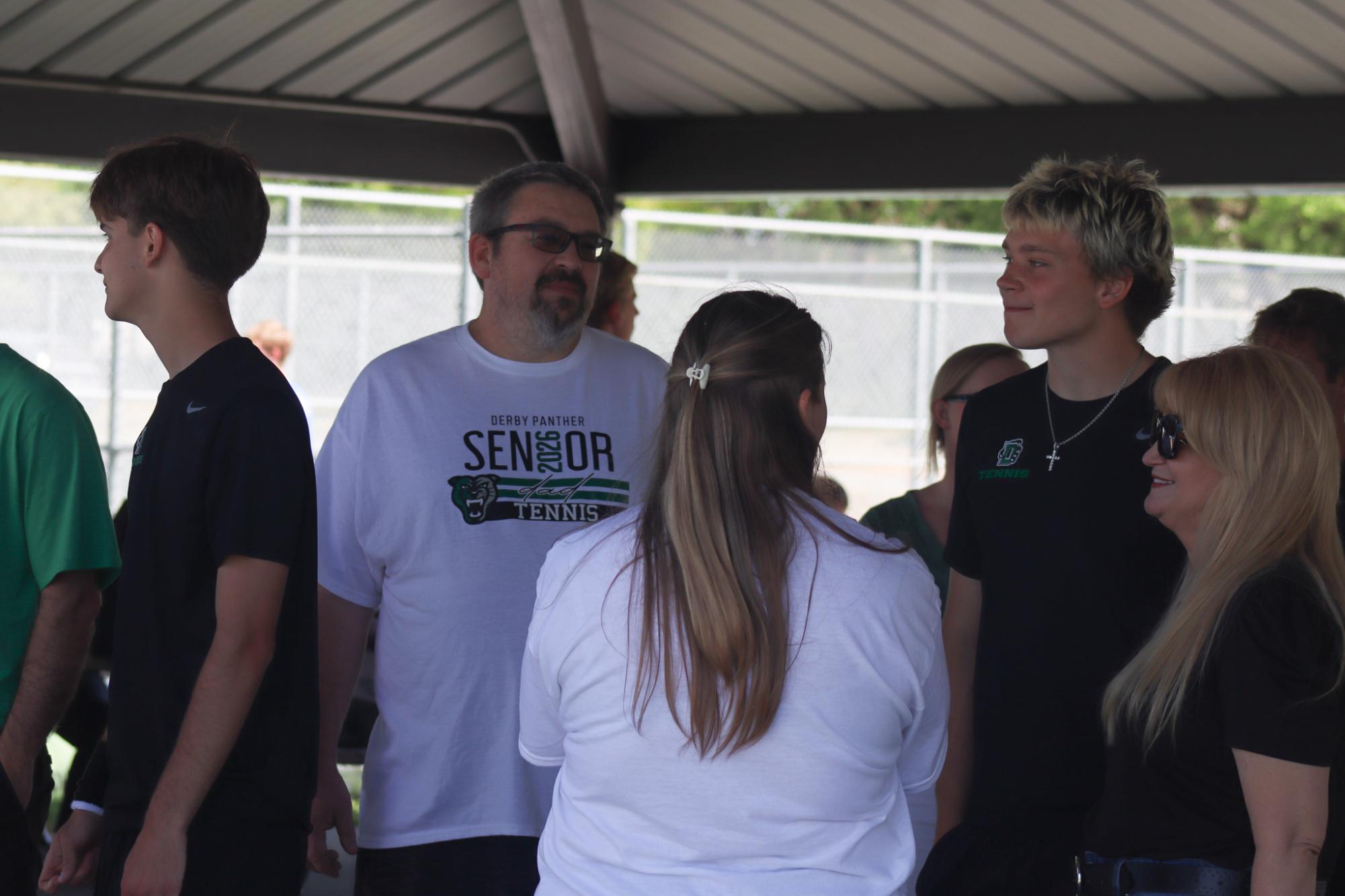 Boys Tennis Senior Night (Photos by Abbie Villarreal)