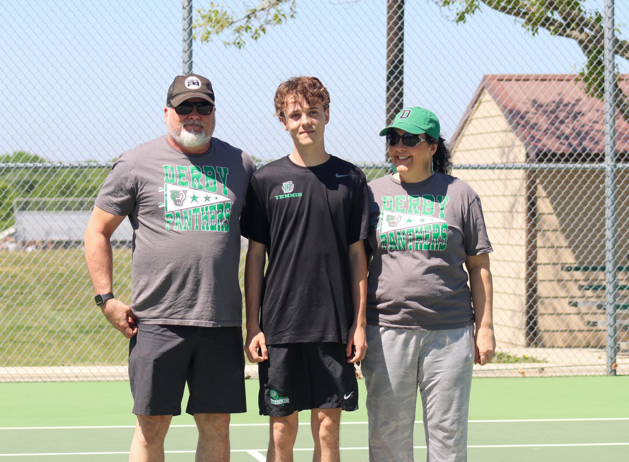 Boys Tennis Senior Night (Photos by Abbie Villarreal)