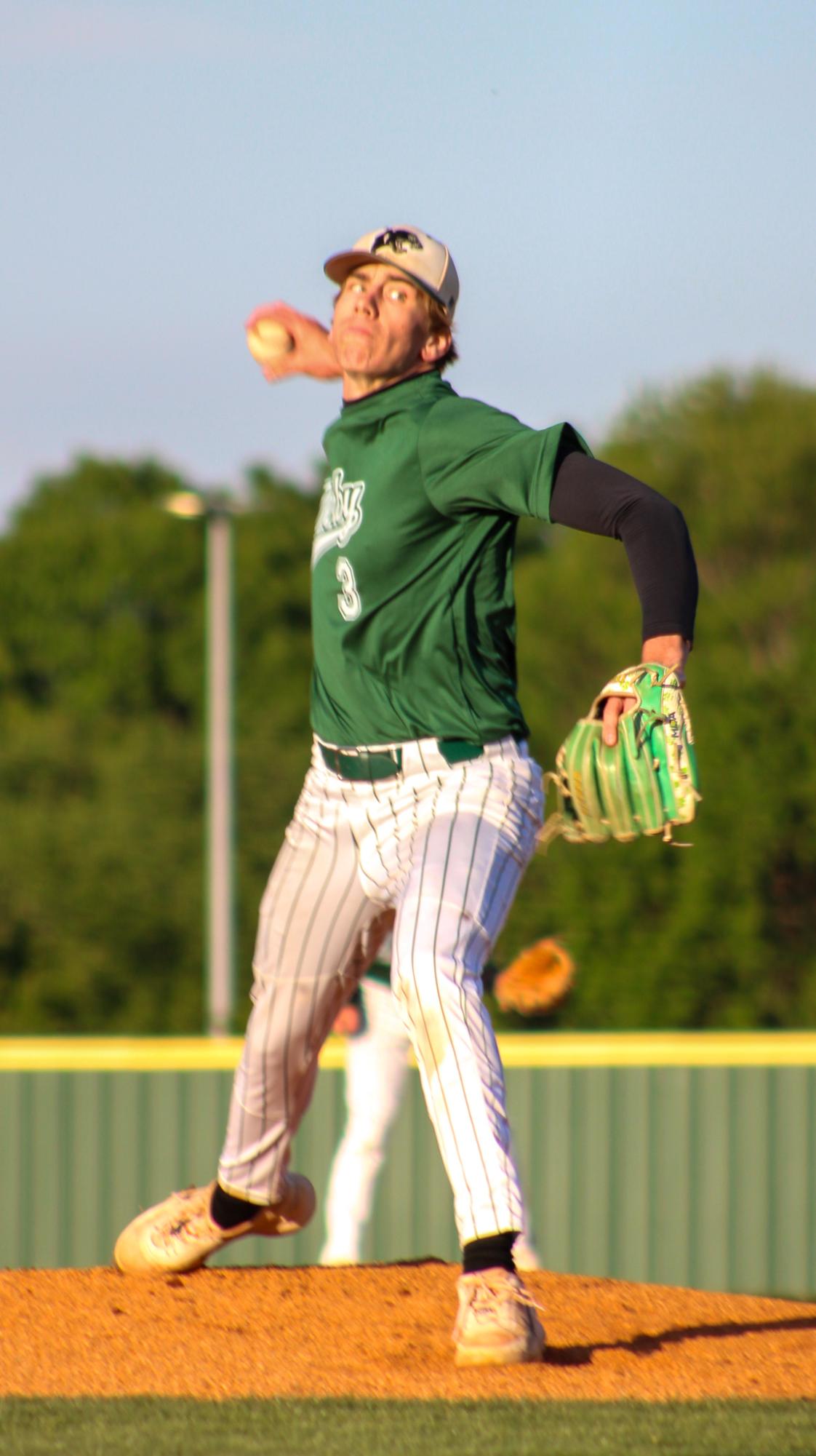Varsity Baseball vs. Maize ( Photos by Tristan Anderson )