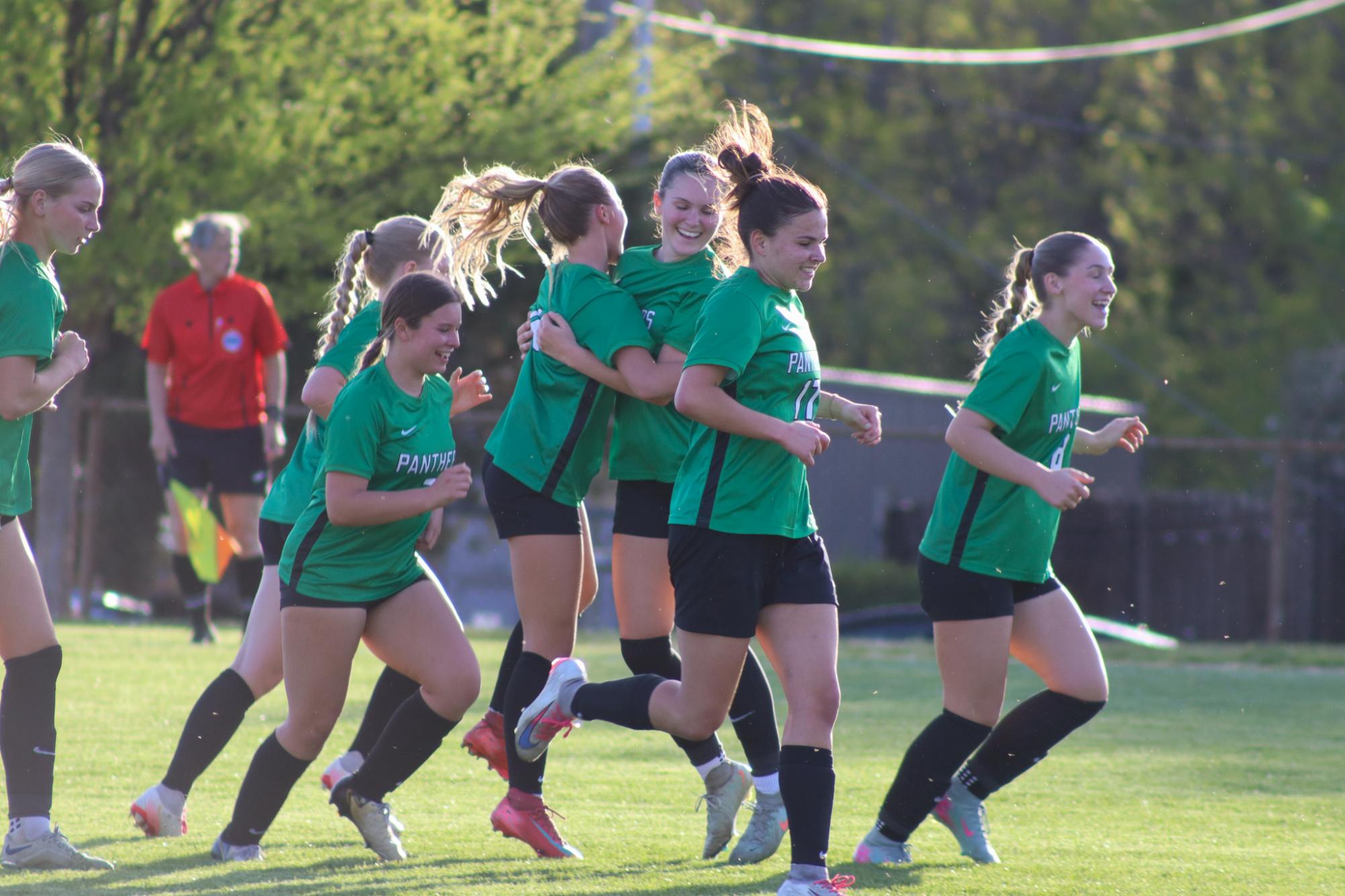 Girls varsity soccer vs. Andover Central (Photos by Delainey Sephenson)