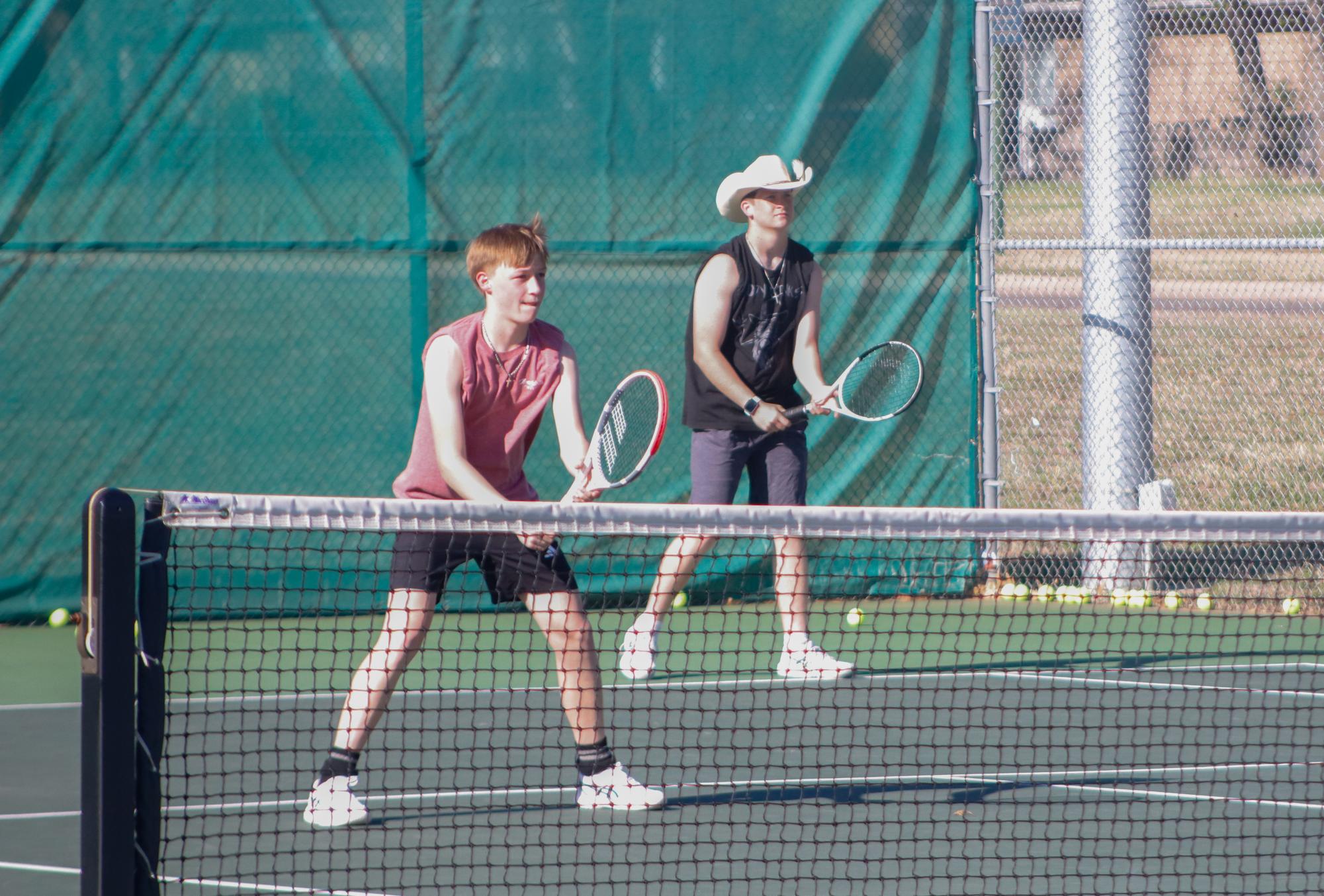 Tennis Practice (Photos by Brianna Santillan)