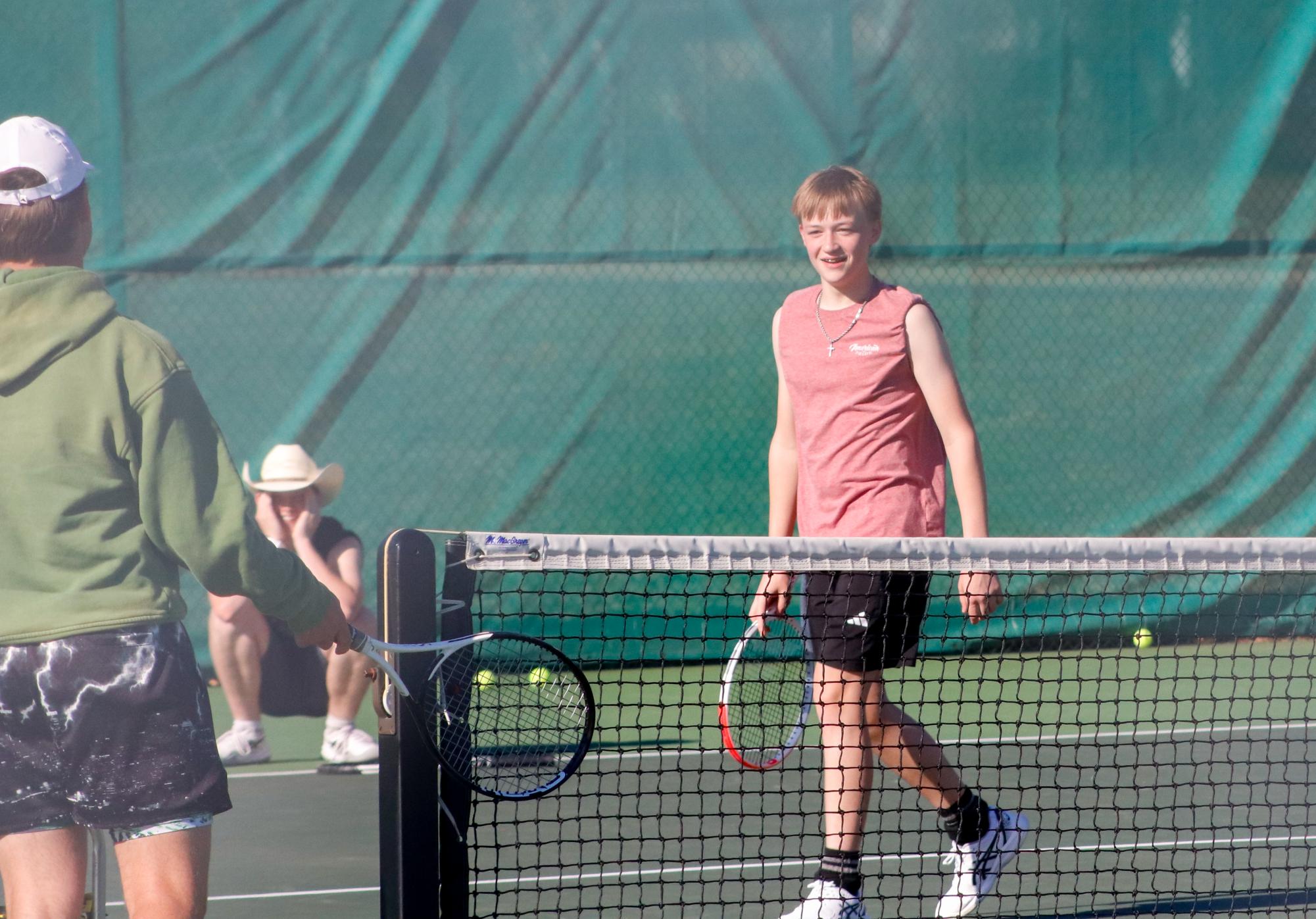 Tennis Practice (Photos by Brianna Santillan)