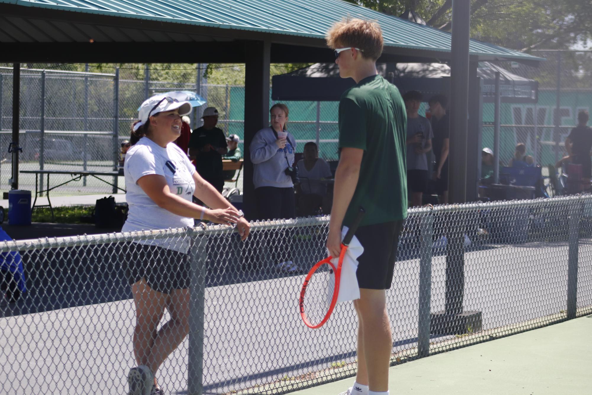 Boys Varsity Tennis at Home (Photos by Isadora Colgrove)