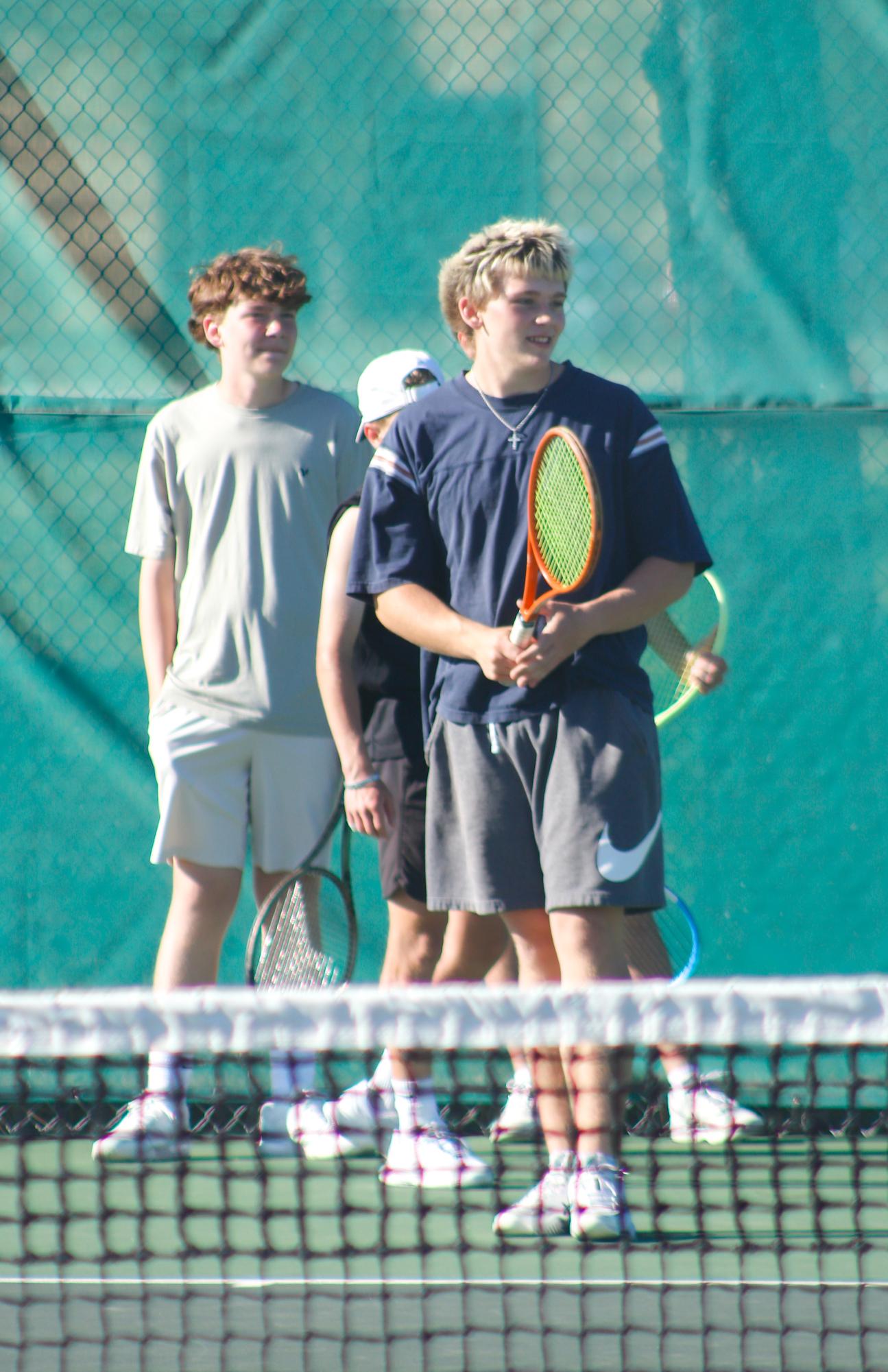 Tennis Practice (Photos by Brianna Santillan)