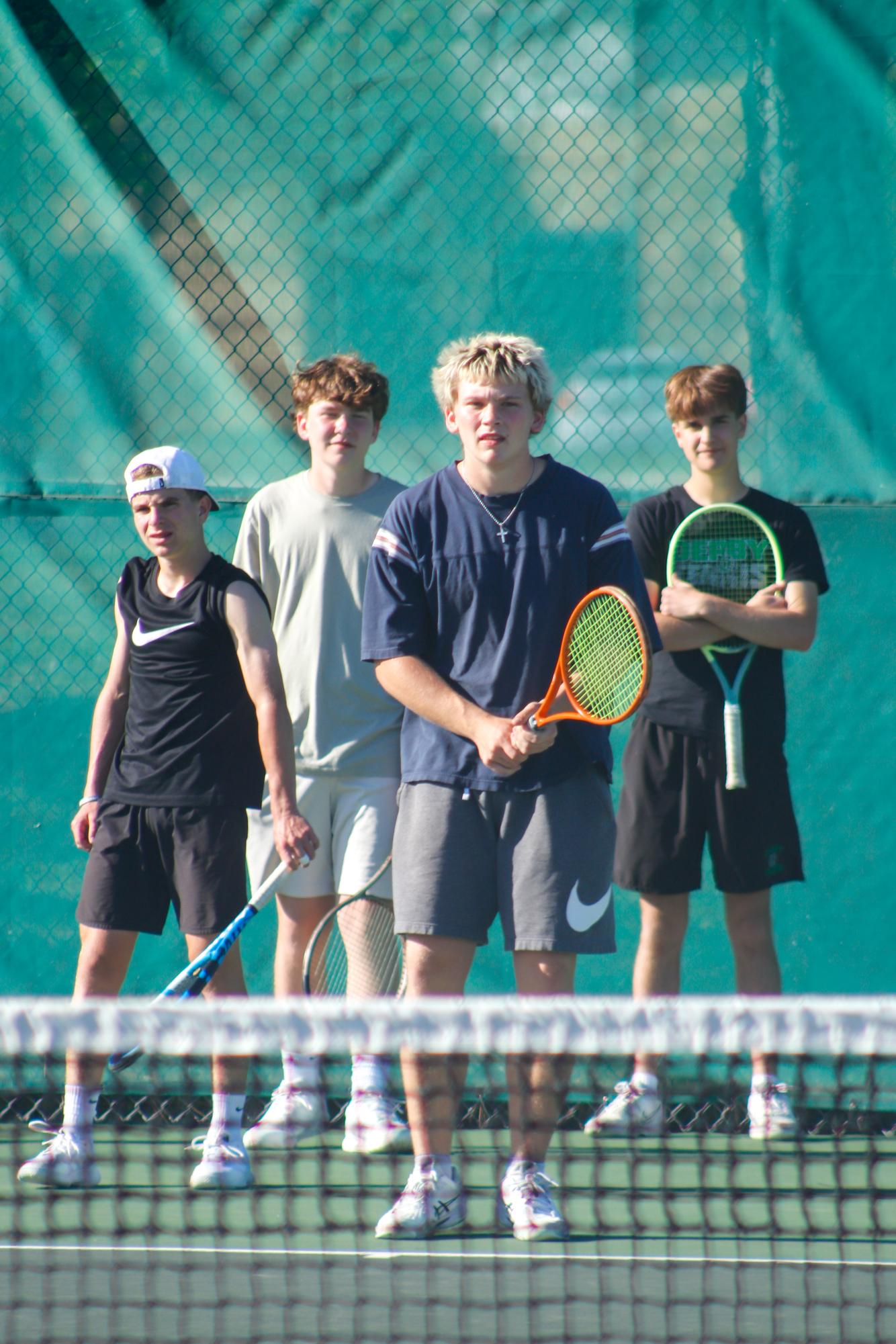 Tennis Practice (Photos by Brianna Santillan)