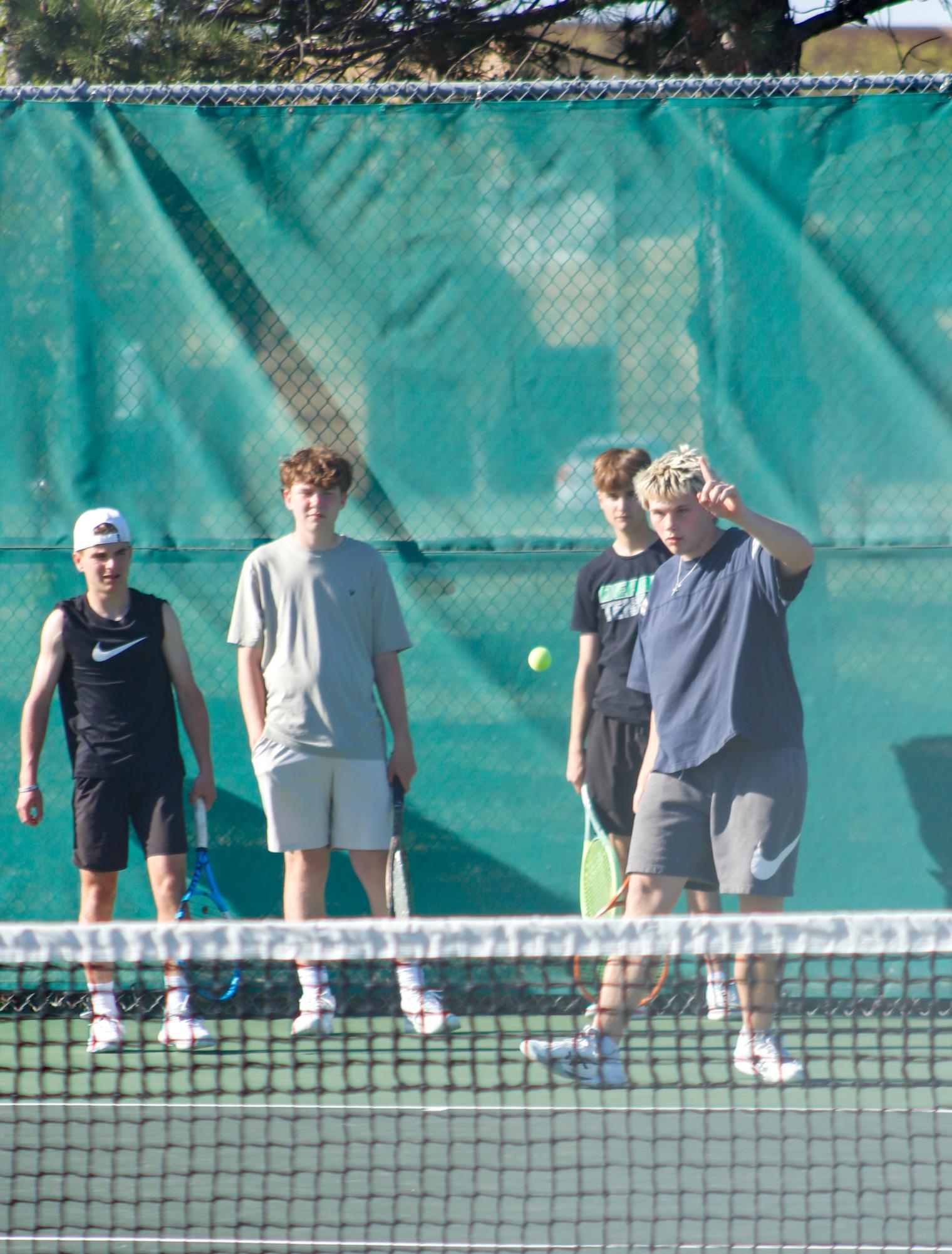 Tennis Practice (Photos by Brianna Santillan)