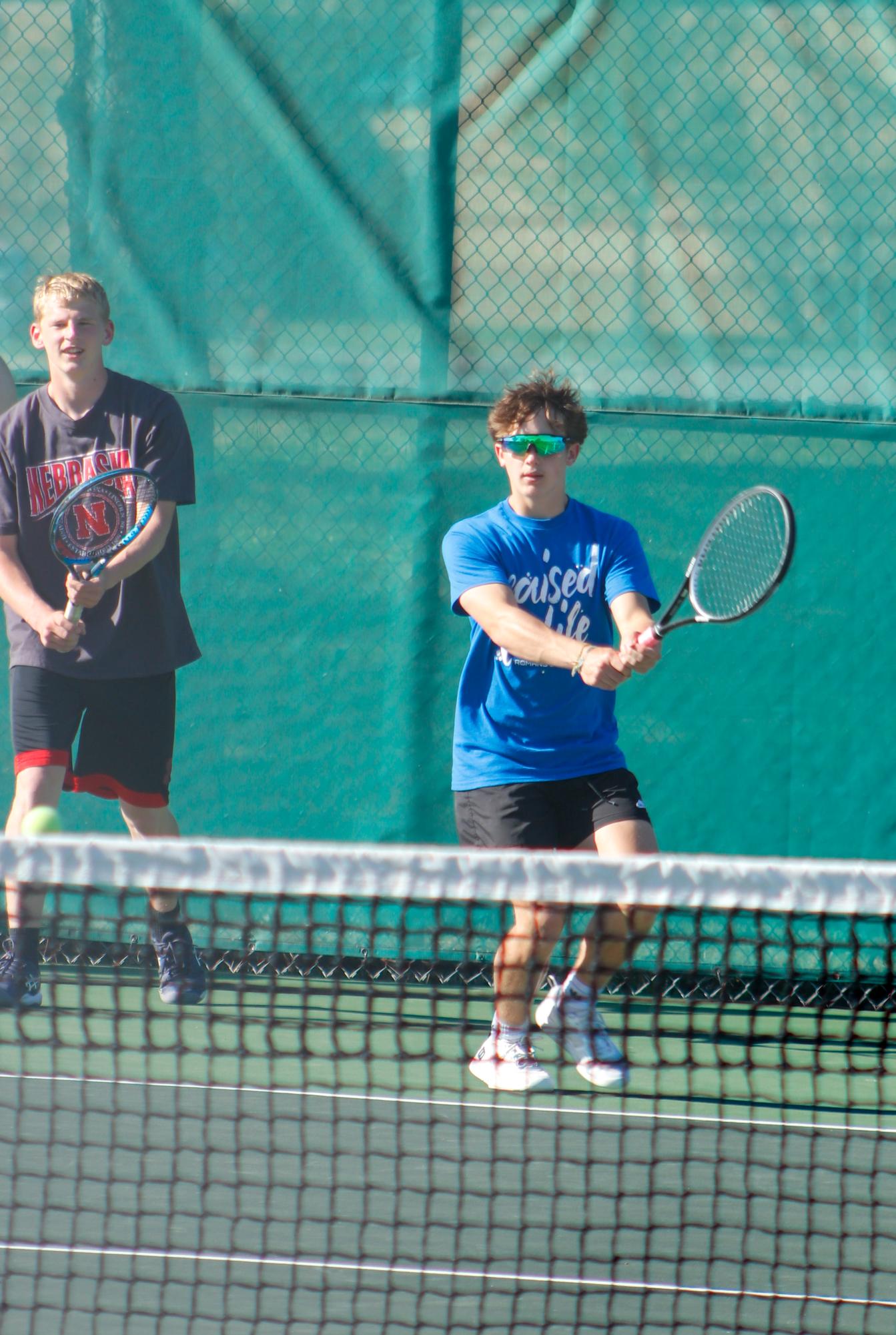 Tennis Practice (Photos by Brianna Santillan)