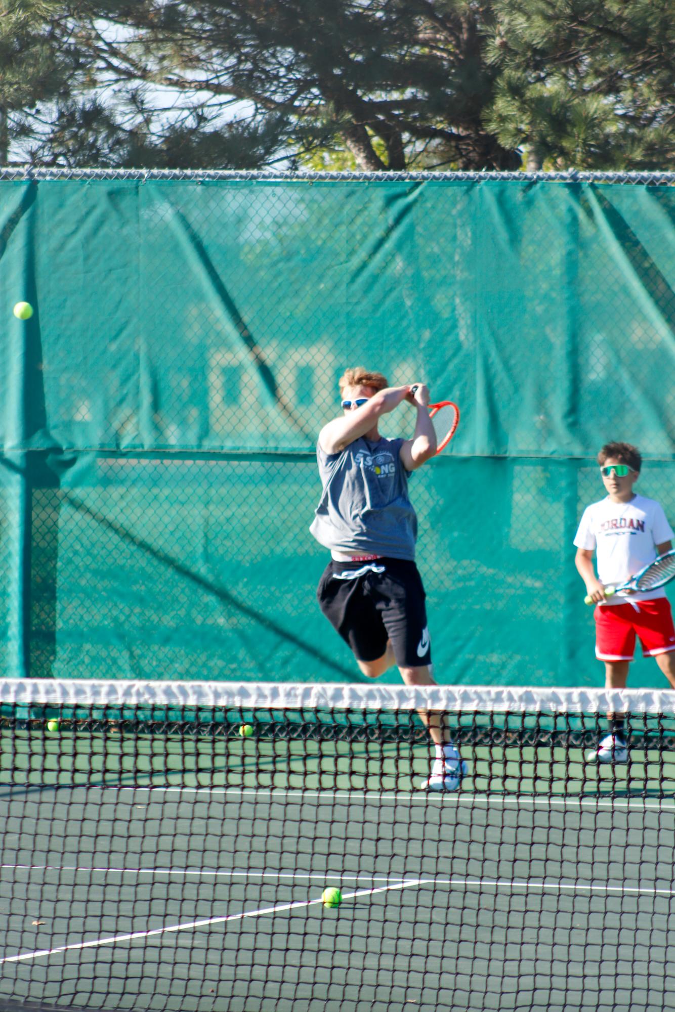 Tennis Practice (Photos by Brianna Santillan)