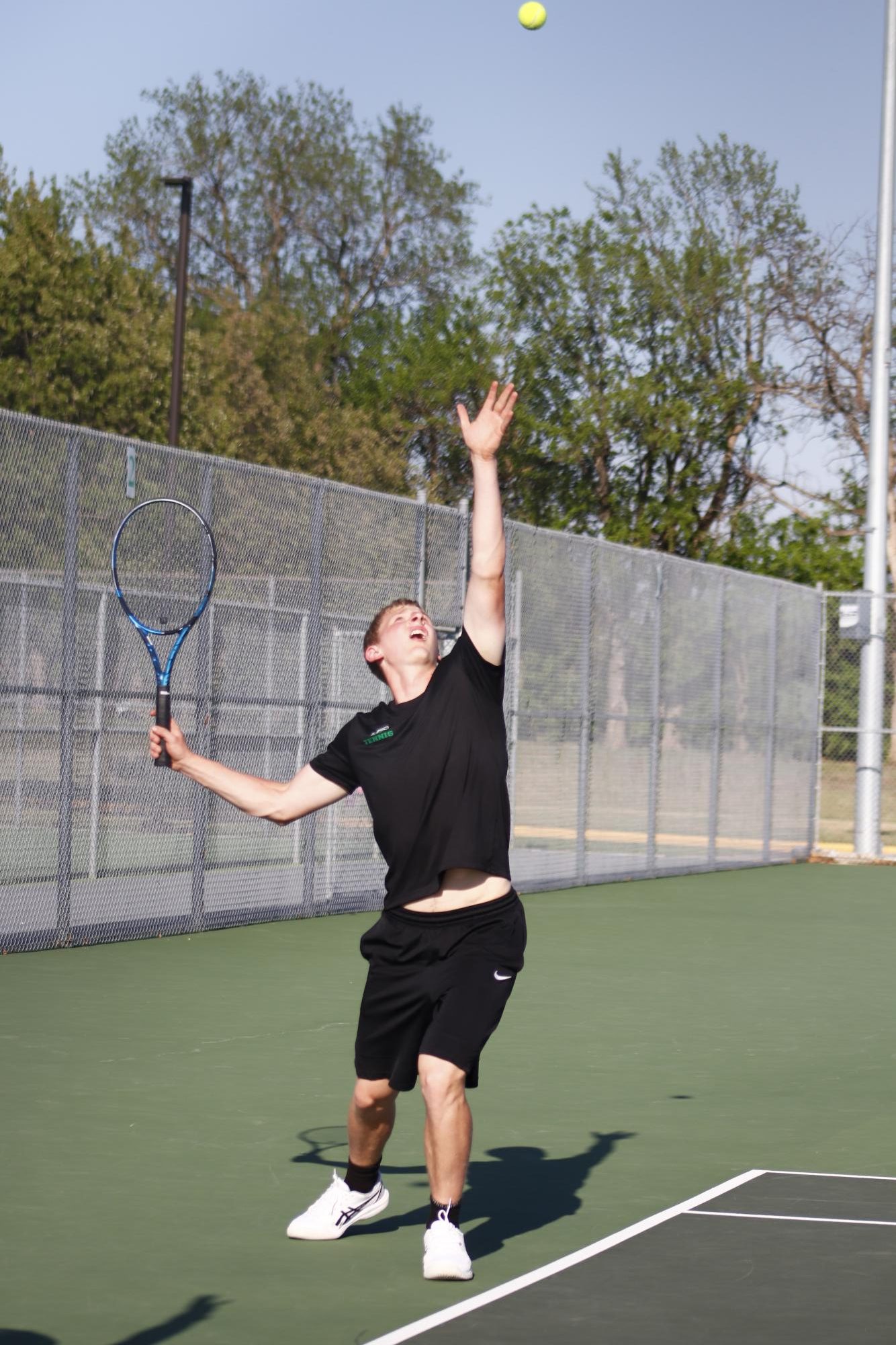 Boys Varsity Tennis at Home (Photos by Isadora Colgrove)