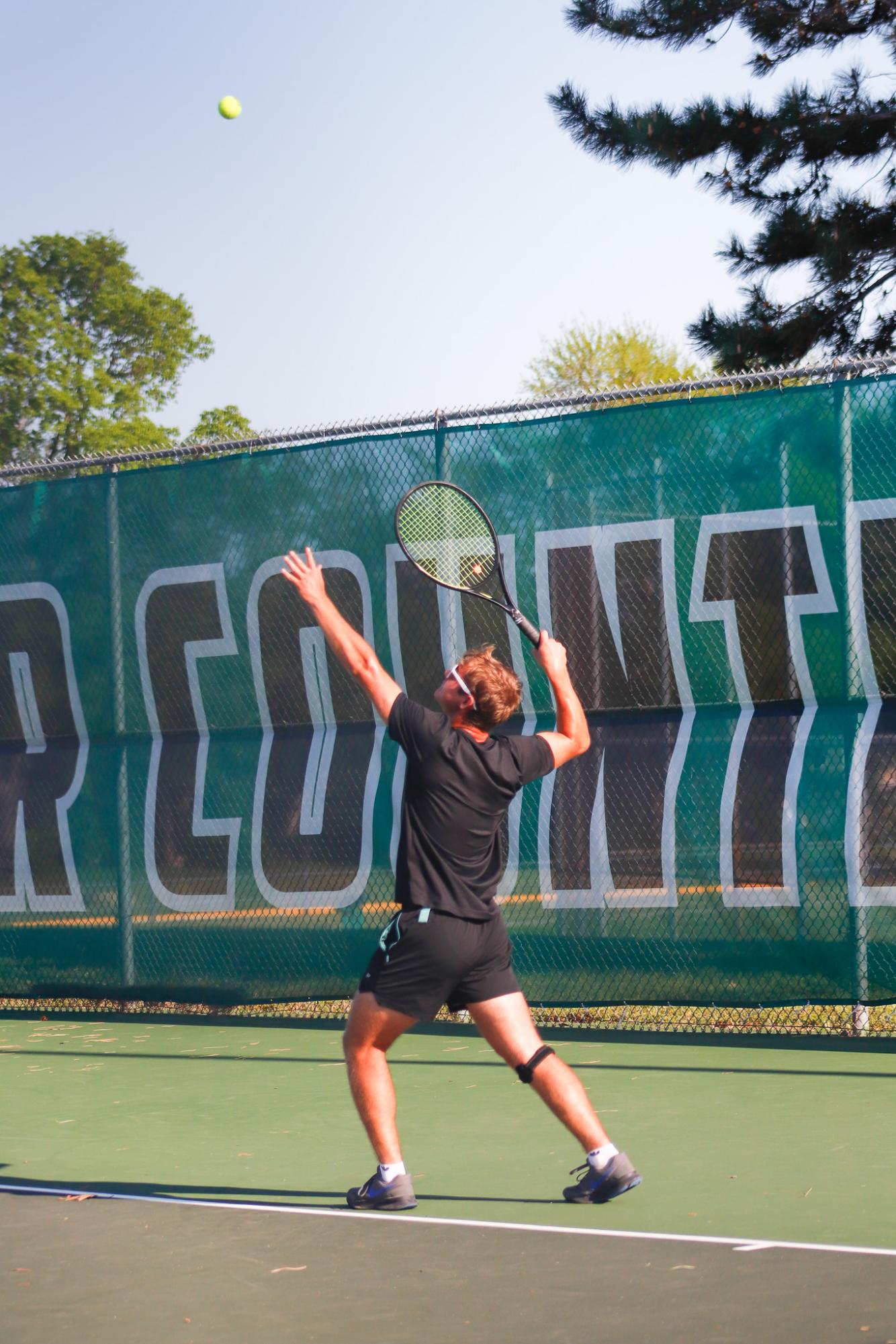 Boys Varsity Tennis at Home (Photos by Isadora Colgrove)