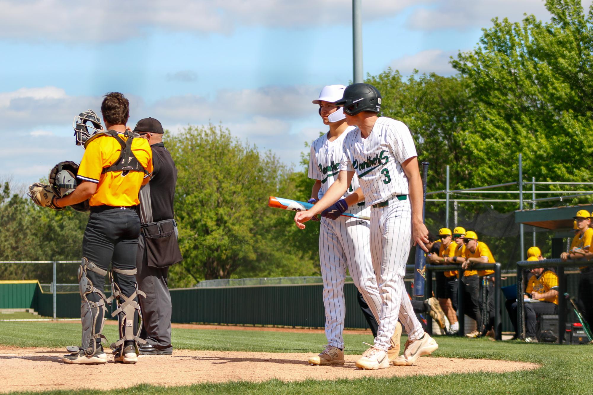 Varsity Baseball vs. Newton ( Photos by Tristan Anderson )