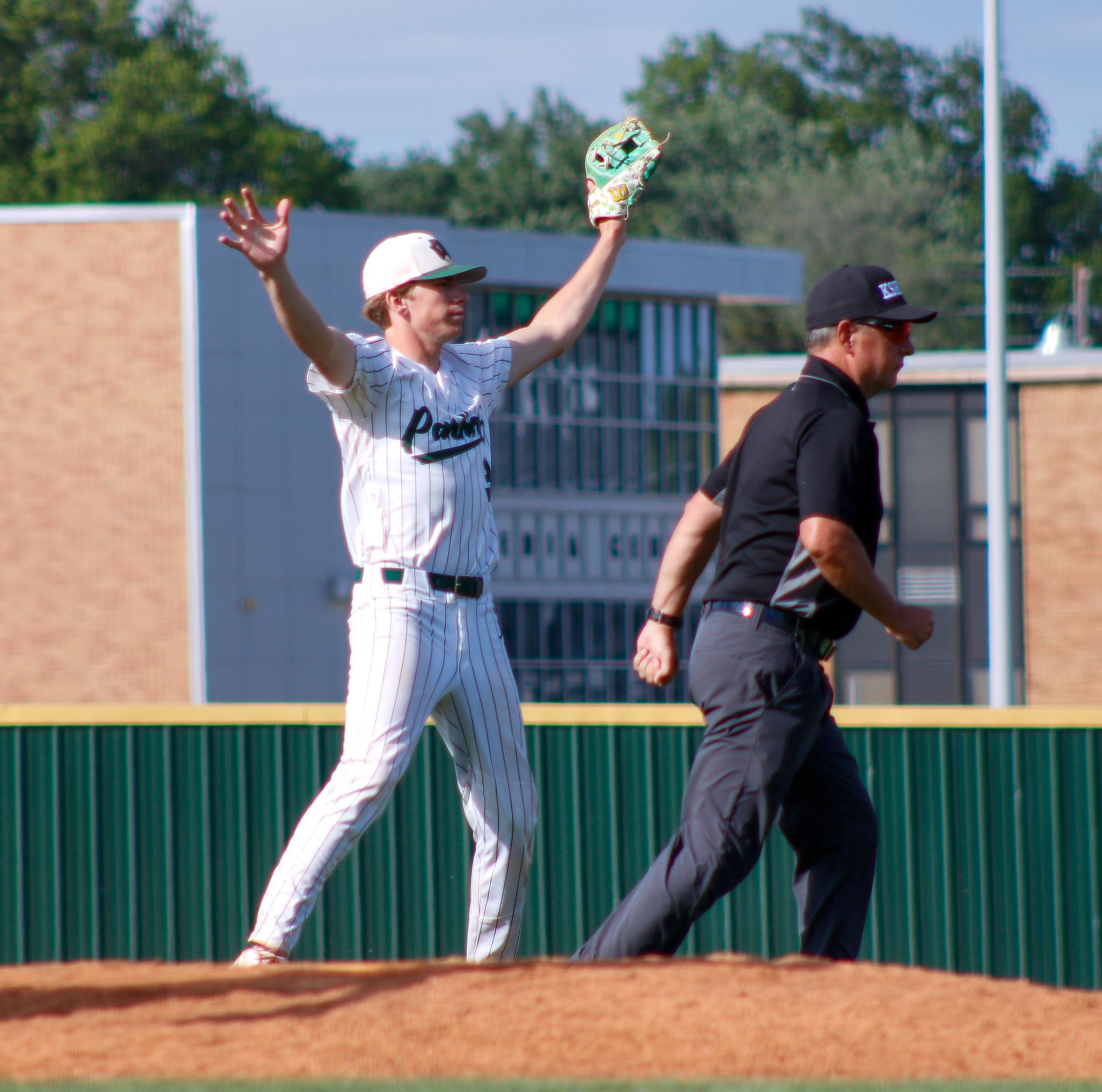 Varsity Baseball vs. Newton ( Photos by Tristan Anderson )
