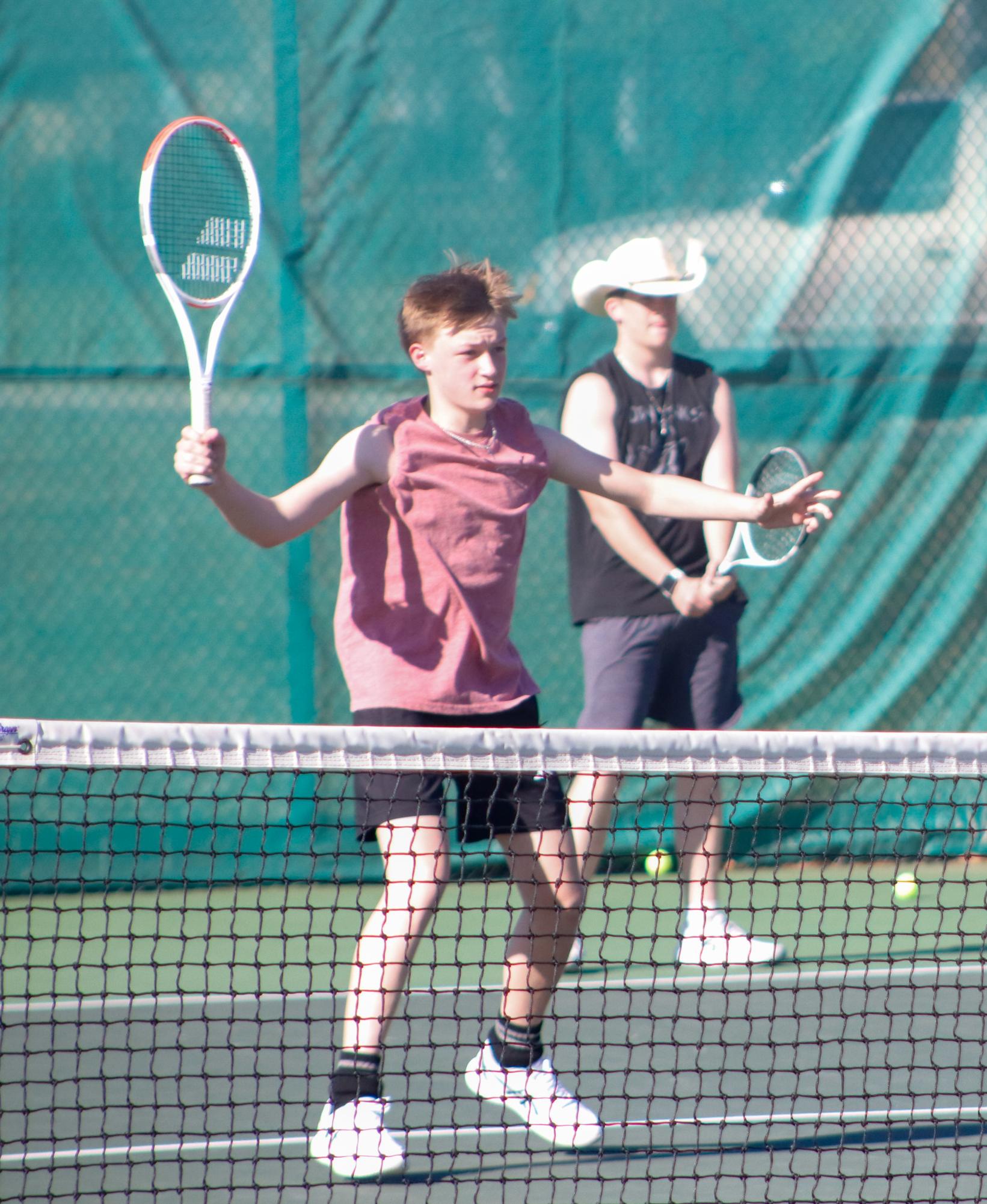 Tennis Practice (Photos by Brianna Santillan)