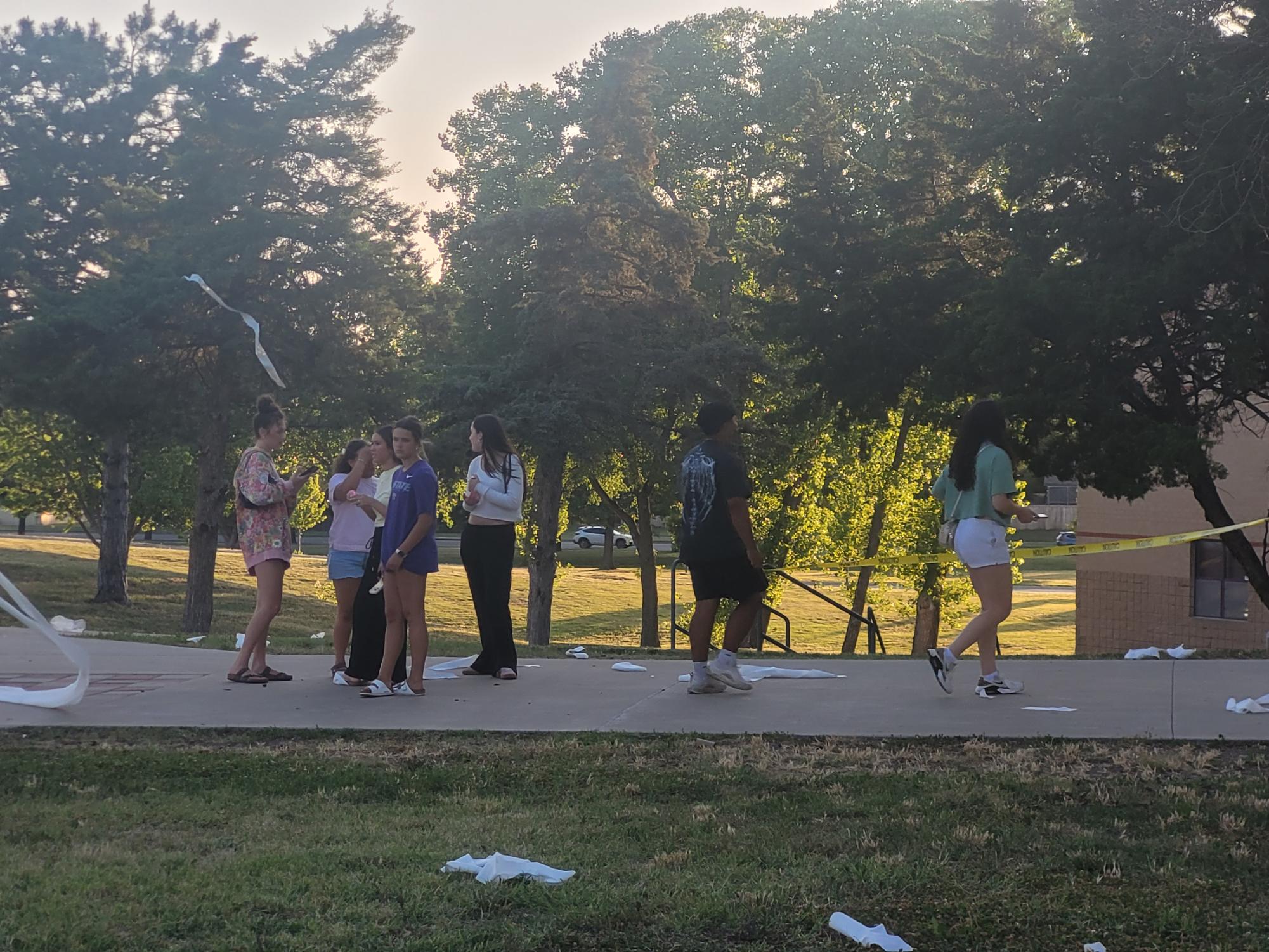 Senior Prank: Night Before (Photos by Bree Stuhlsatz)