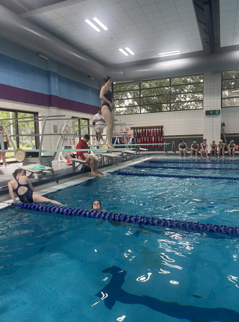 Hard work pays off for girls swim