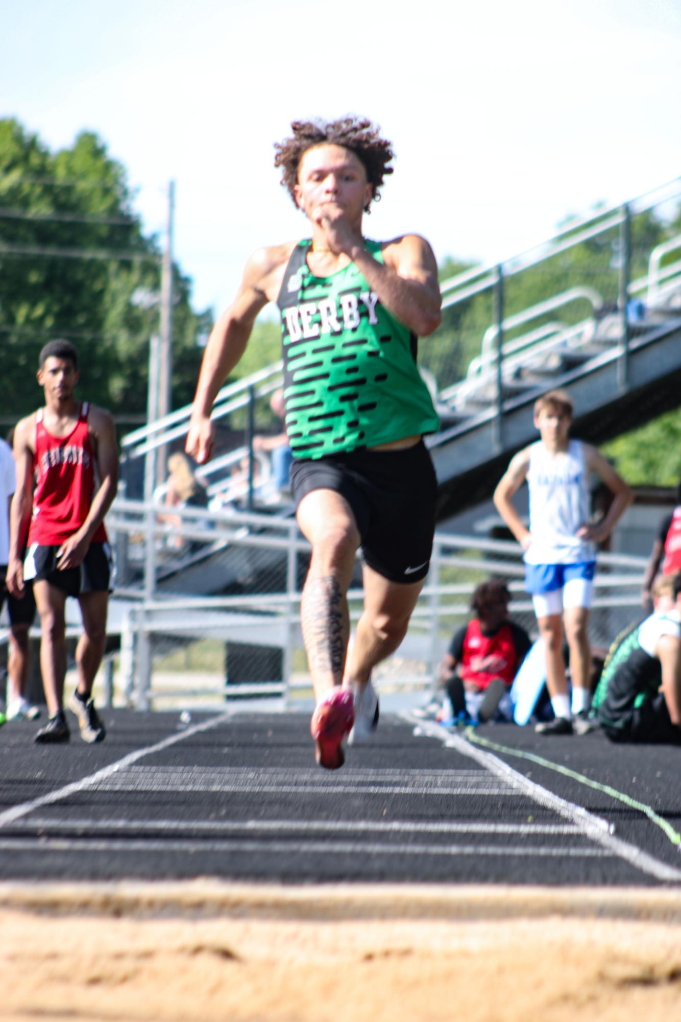 Senior night track and field at Panther Stadium (photos by Alex Flores)