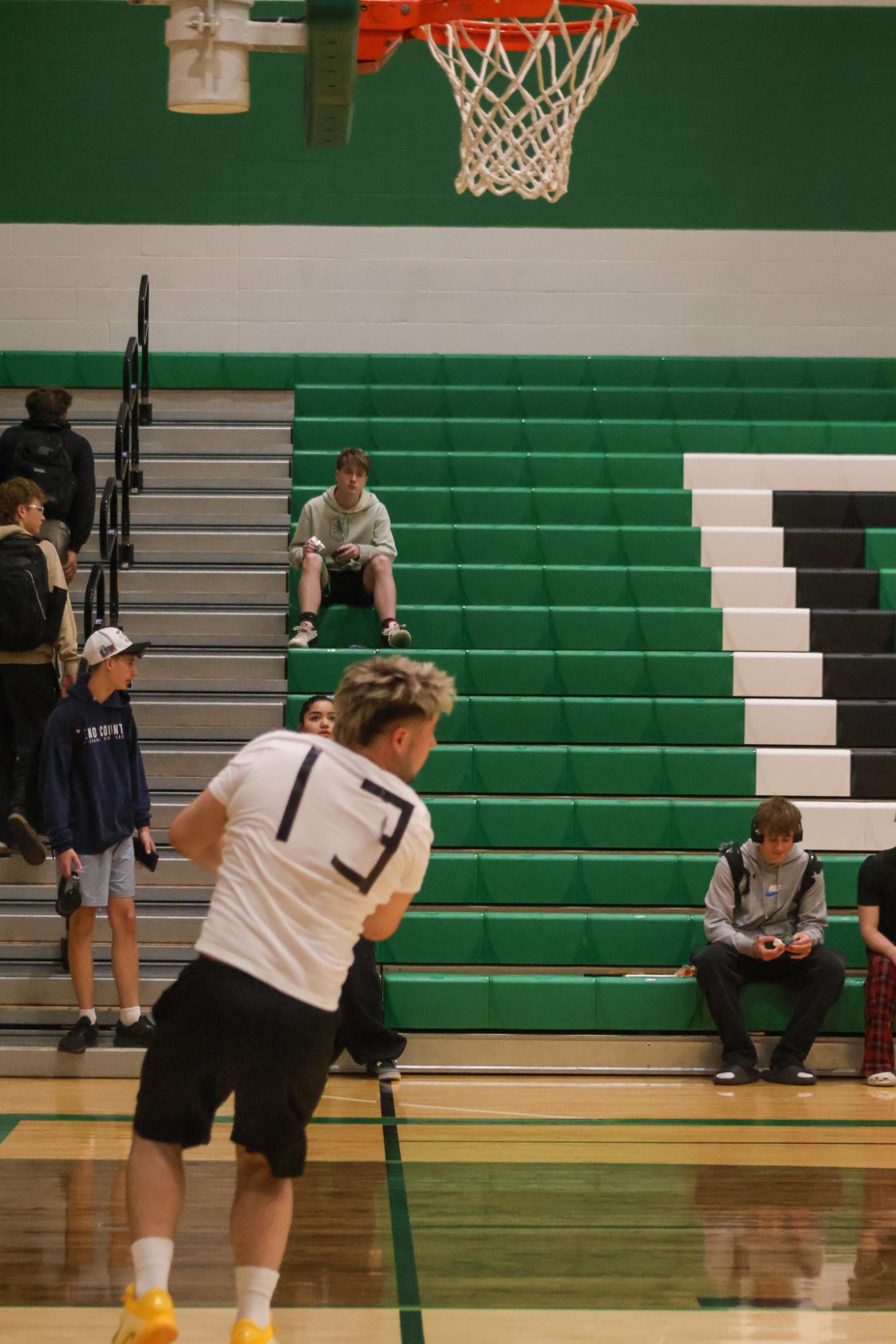 Senior vs. Staff (Photos by Delainey Stephenson)