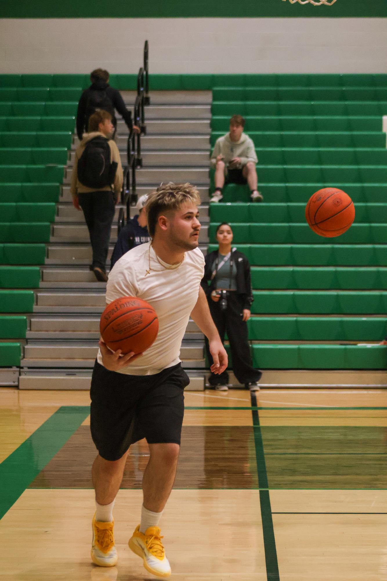 Senior vs. Staff (Photos by Delainey Stephenson)