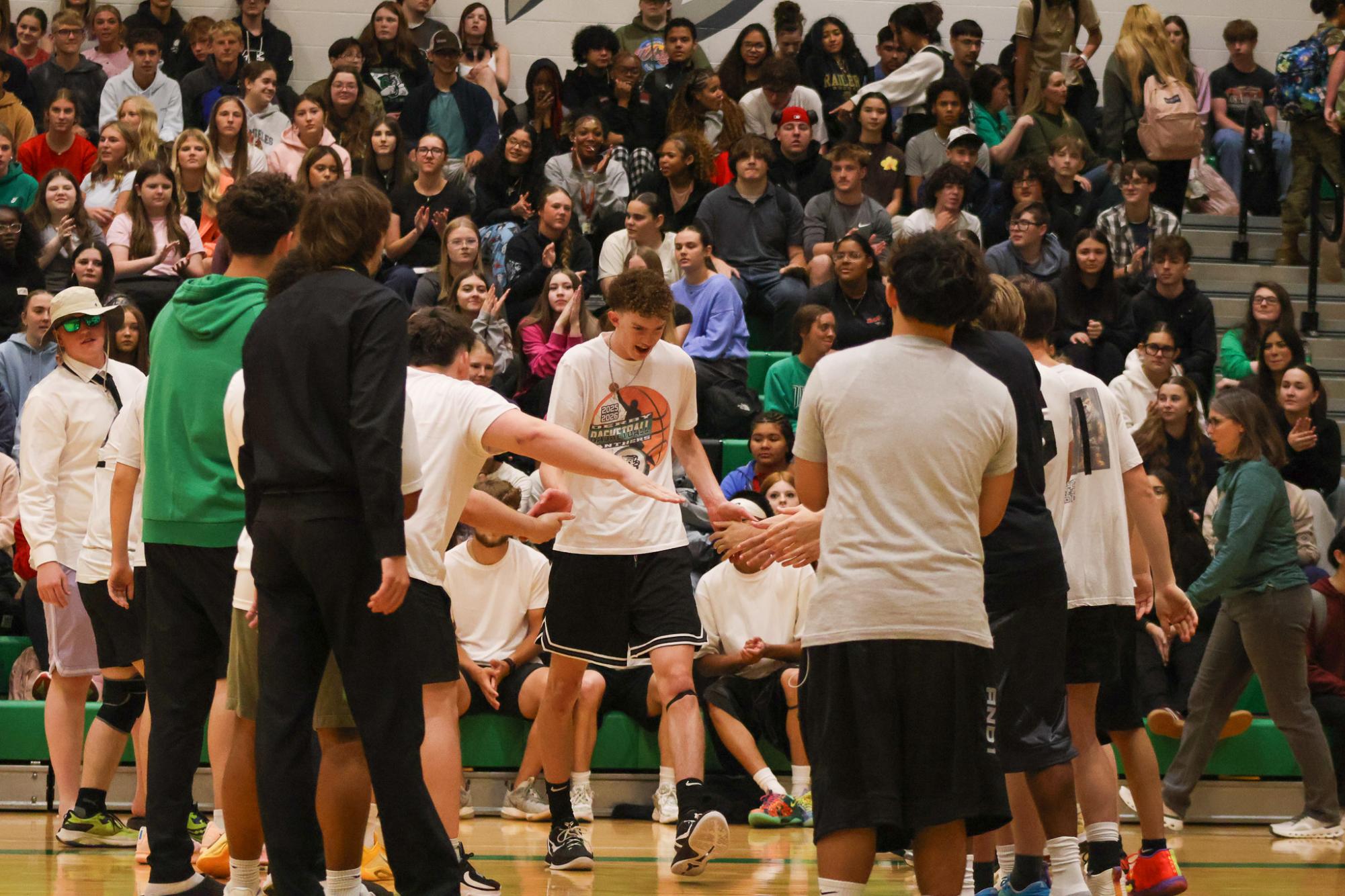 Senior vs. Staff (Photos by Delainey Stephenson)