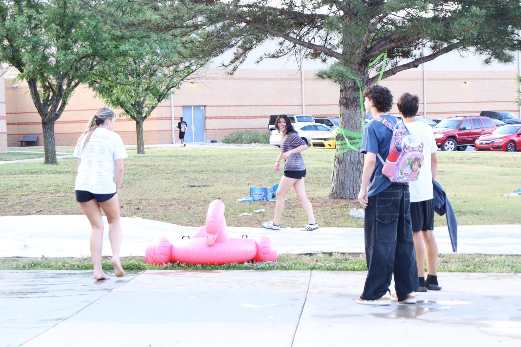 Senior prank (photos by Alex Flores)