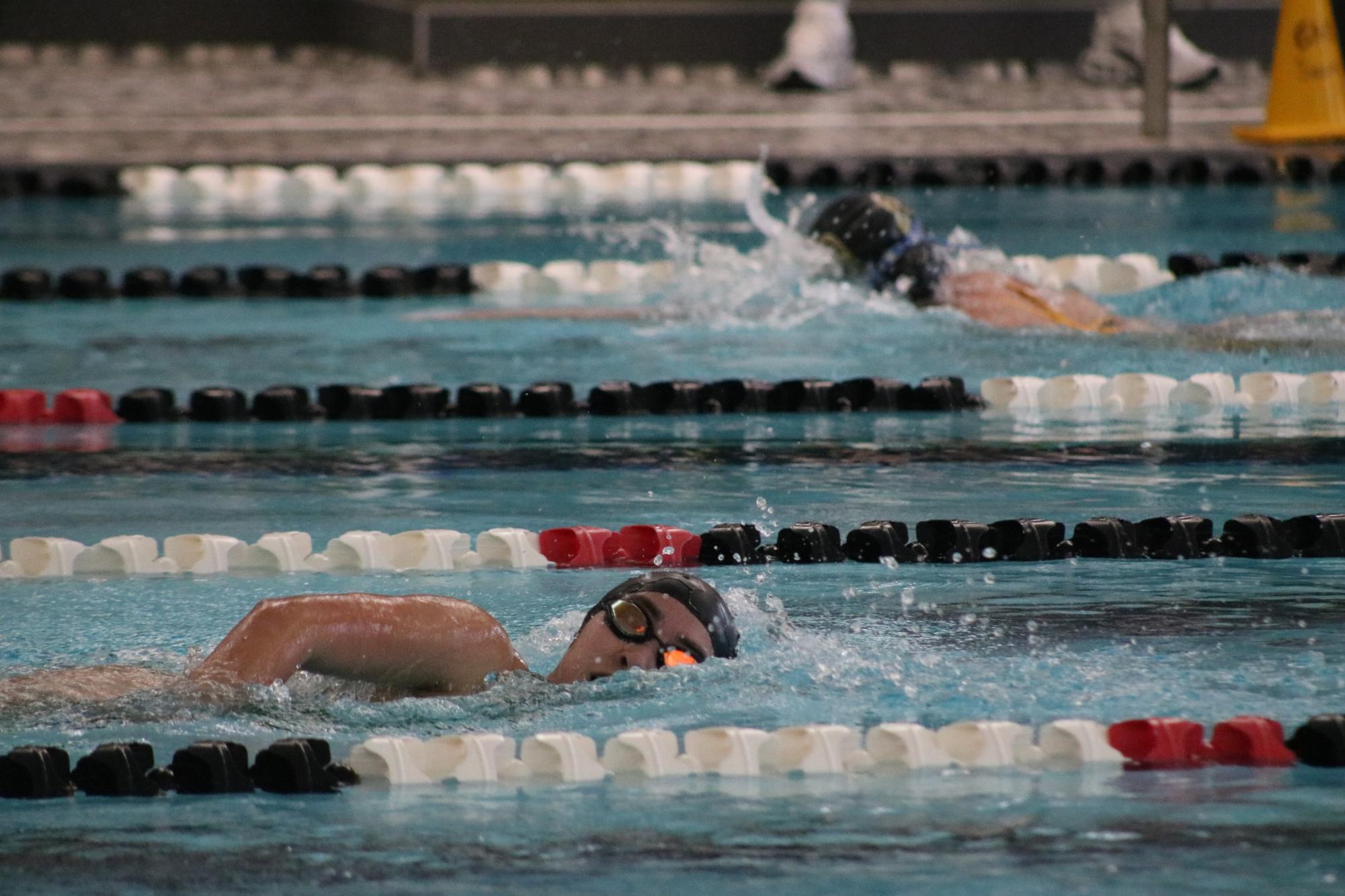 Girls swim senior night (Photos by Sophia Rogers)
