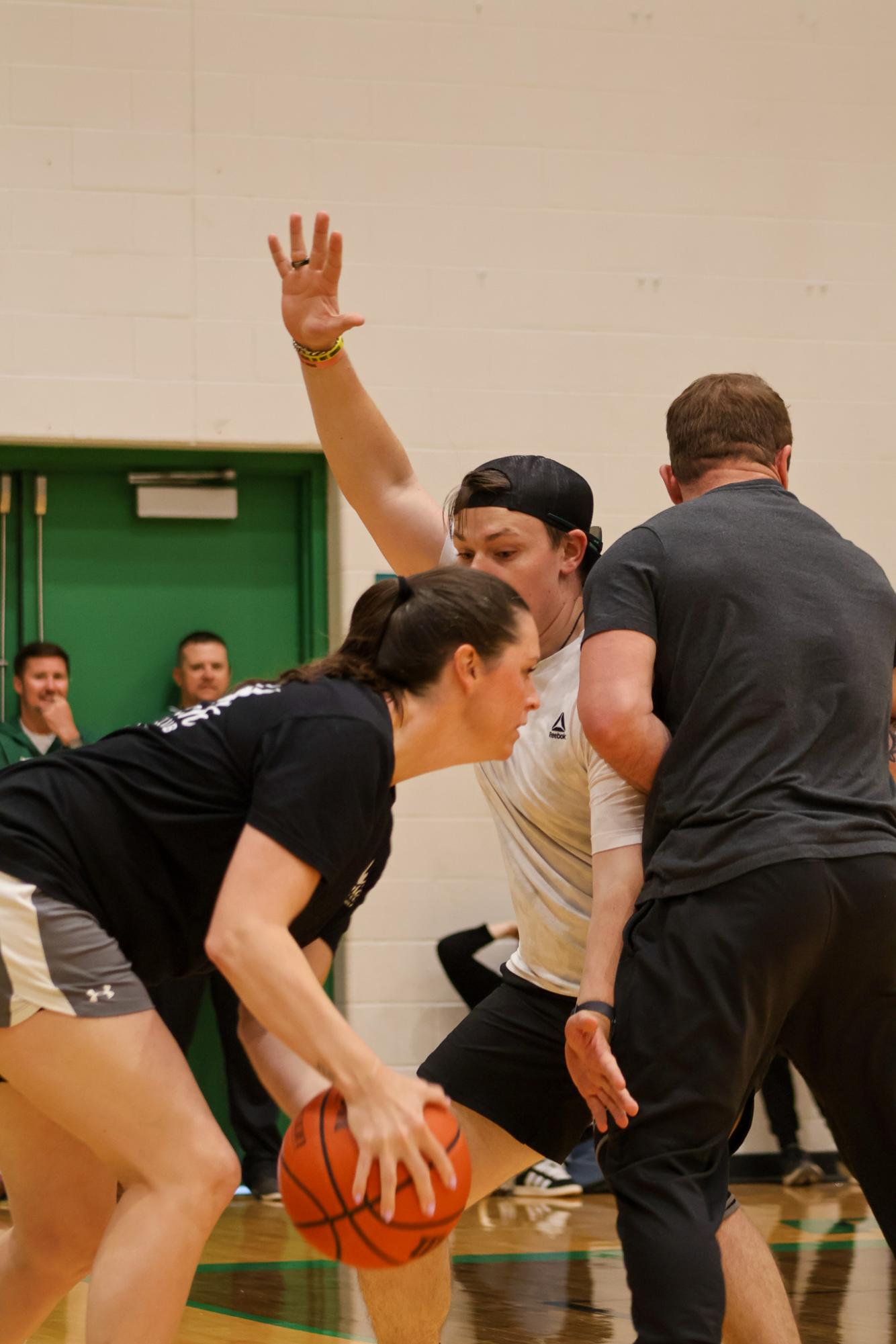 Senior vs. Staff (Photos by Delainey Stephenson)
